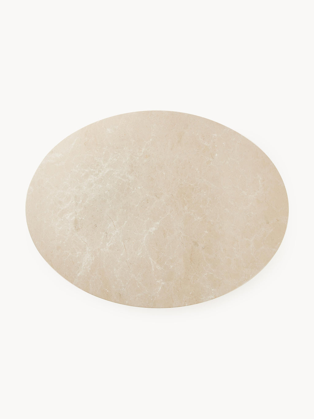 Miley Oval Marble Dining Table, 120 x 90 cm