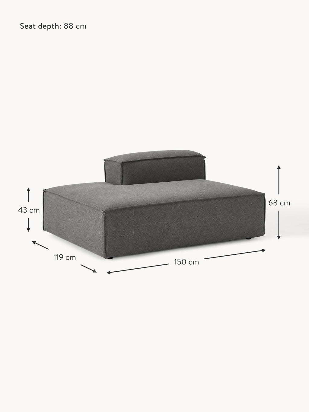 Lennon Chaise Module