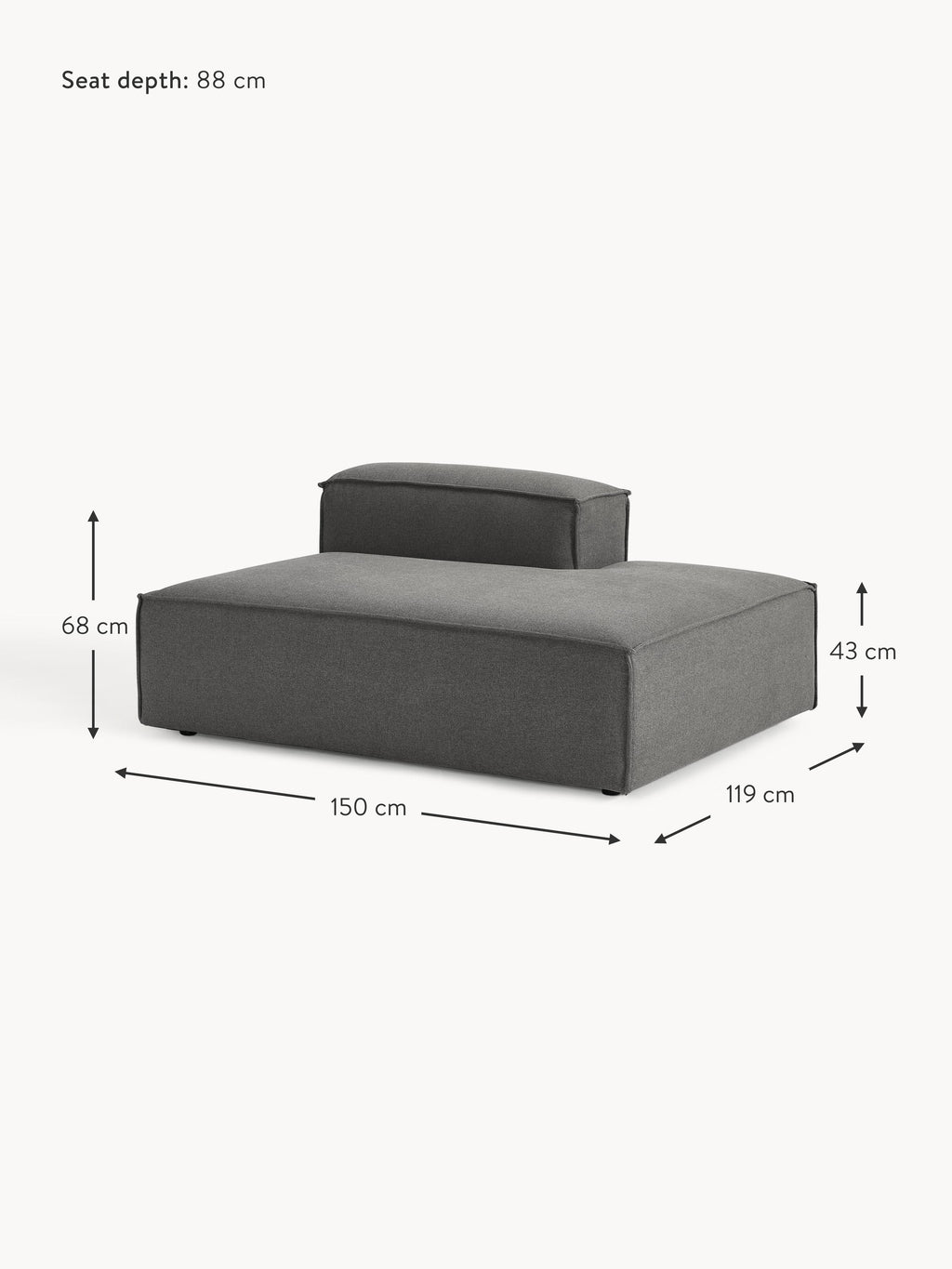 Lennon Chaise Module