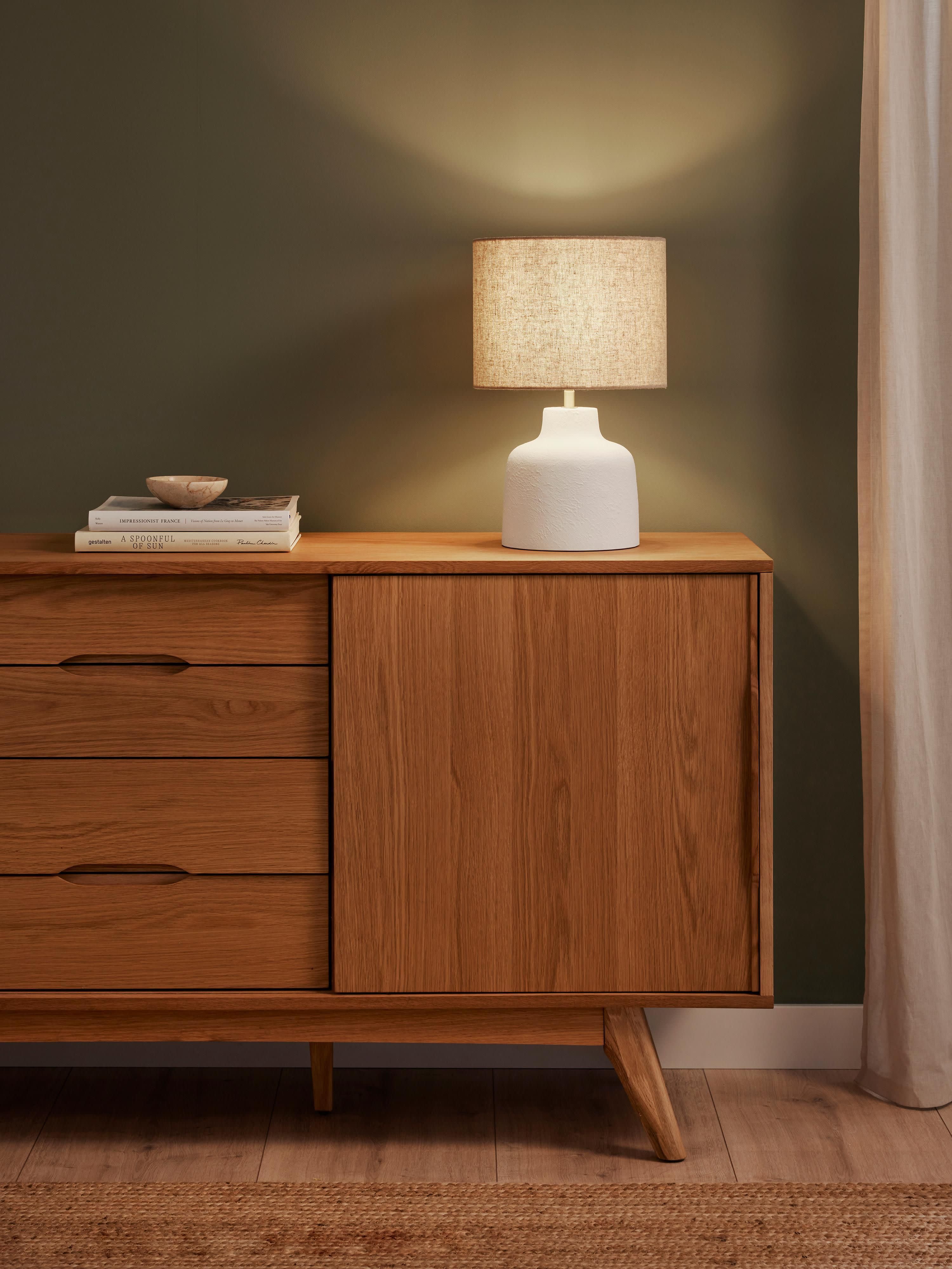 Ike Handmade Table Lamp with Concrete Base