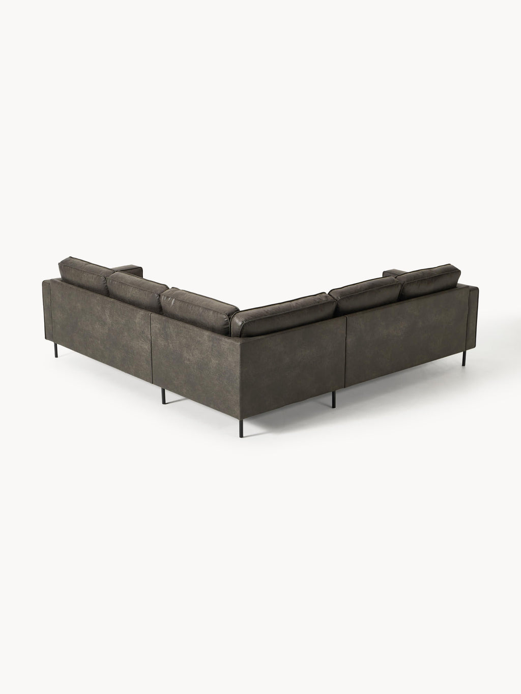 Hunter Leather Corner Sofa (4-seater)