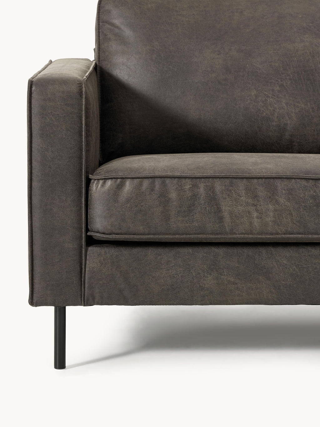 Hunter Leather Corner Sofa (4-seater)