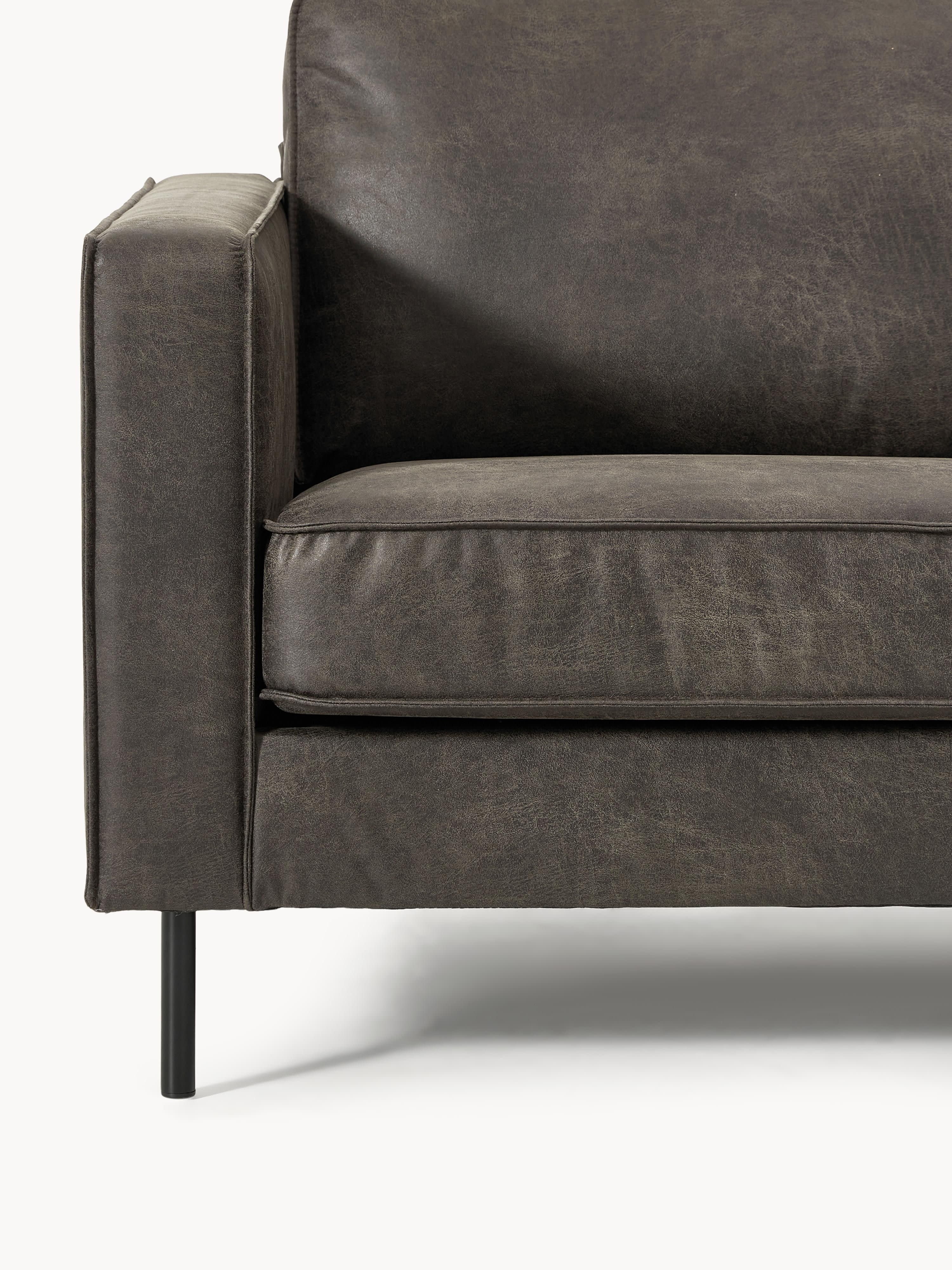 Hunter Leather Corner Sofa (4-seater)