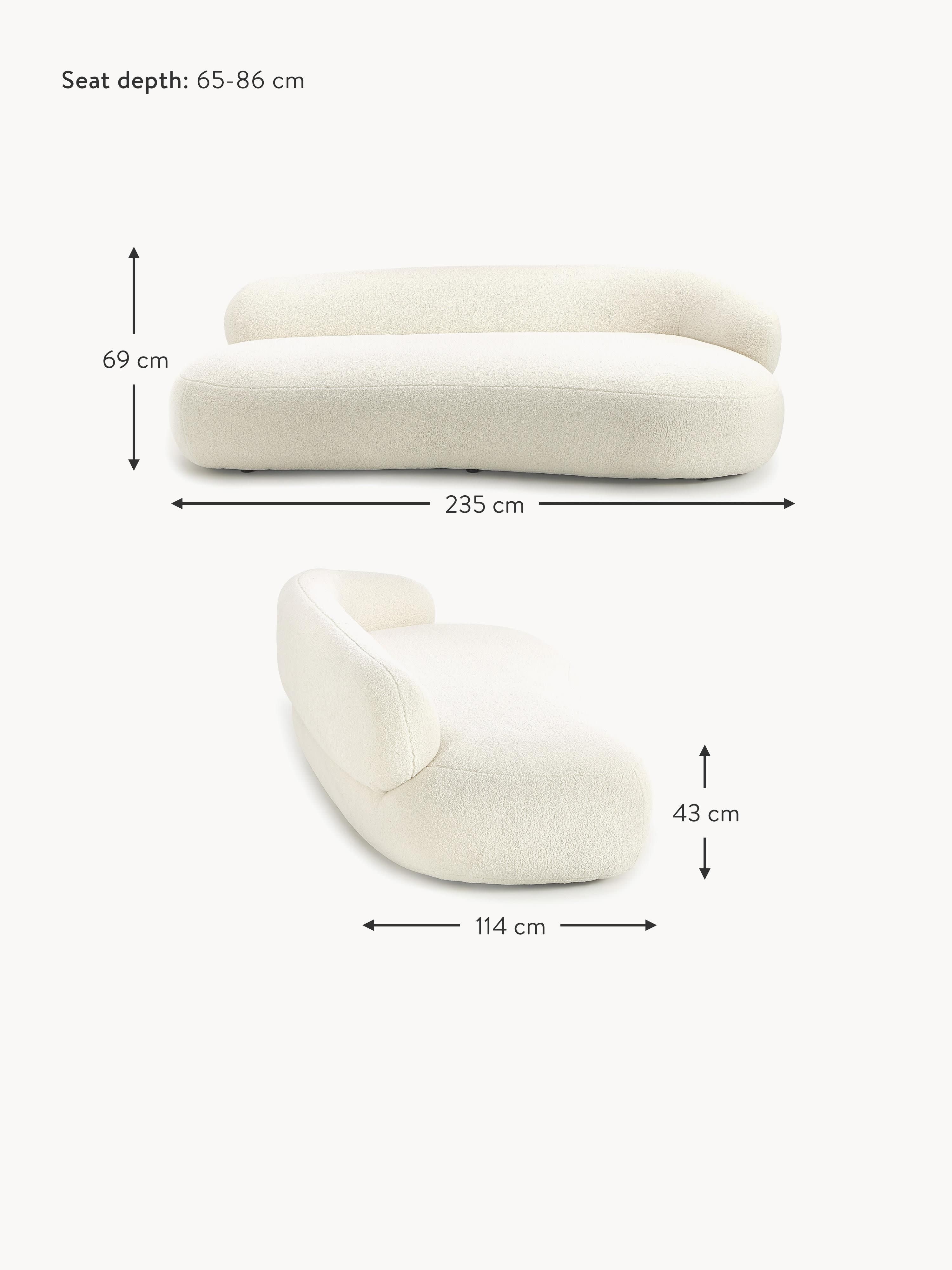 Alba Teddy Sofa (3-seater)