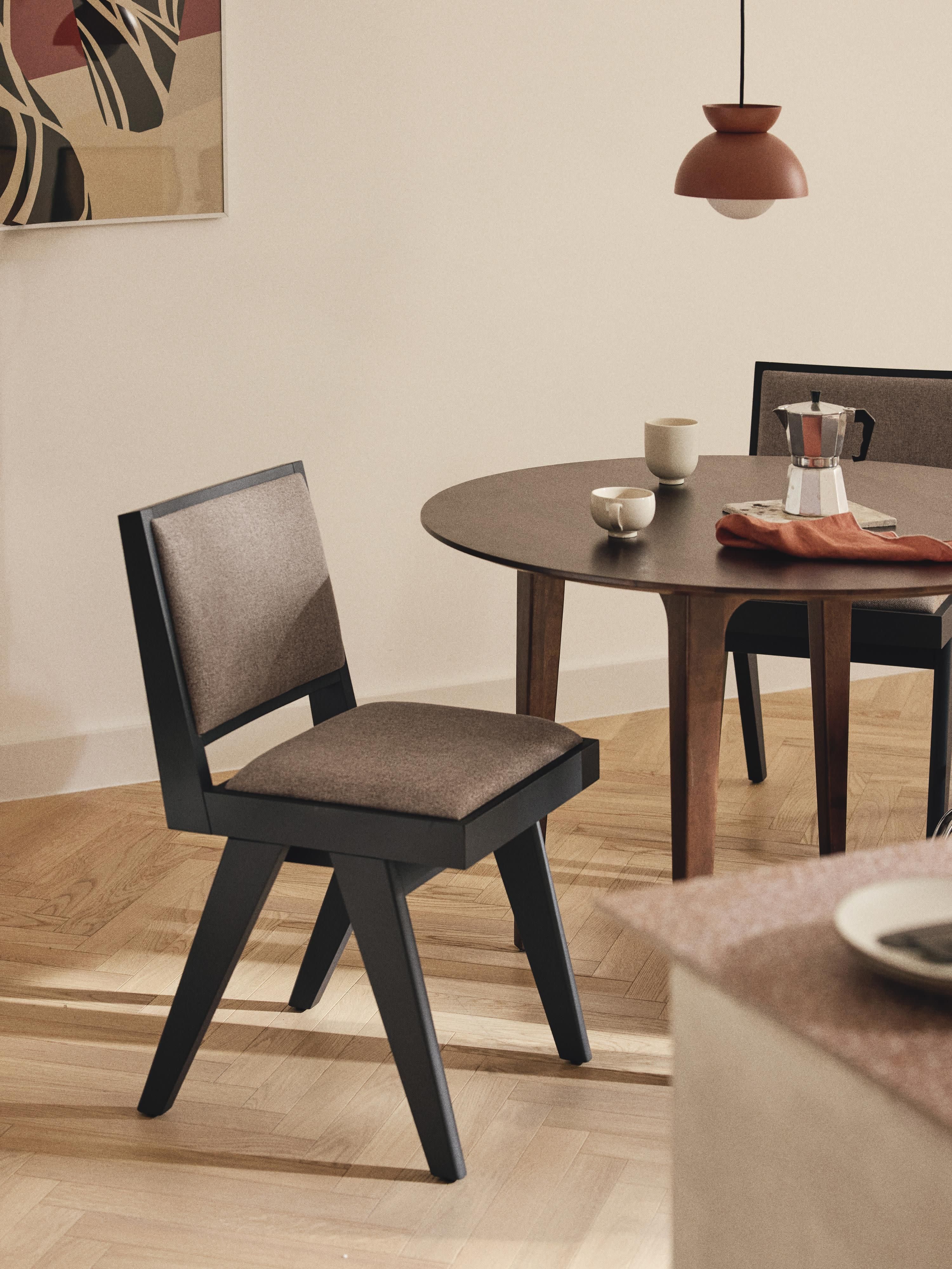 Sissi Upholstered Wooden Dining Chair