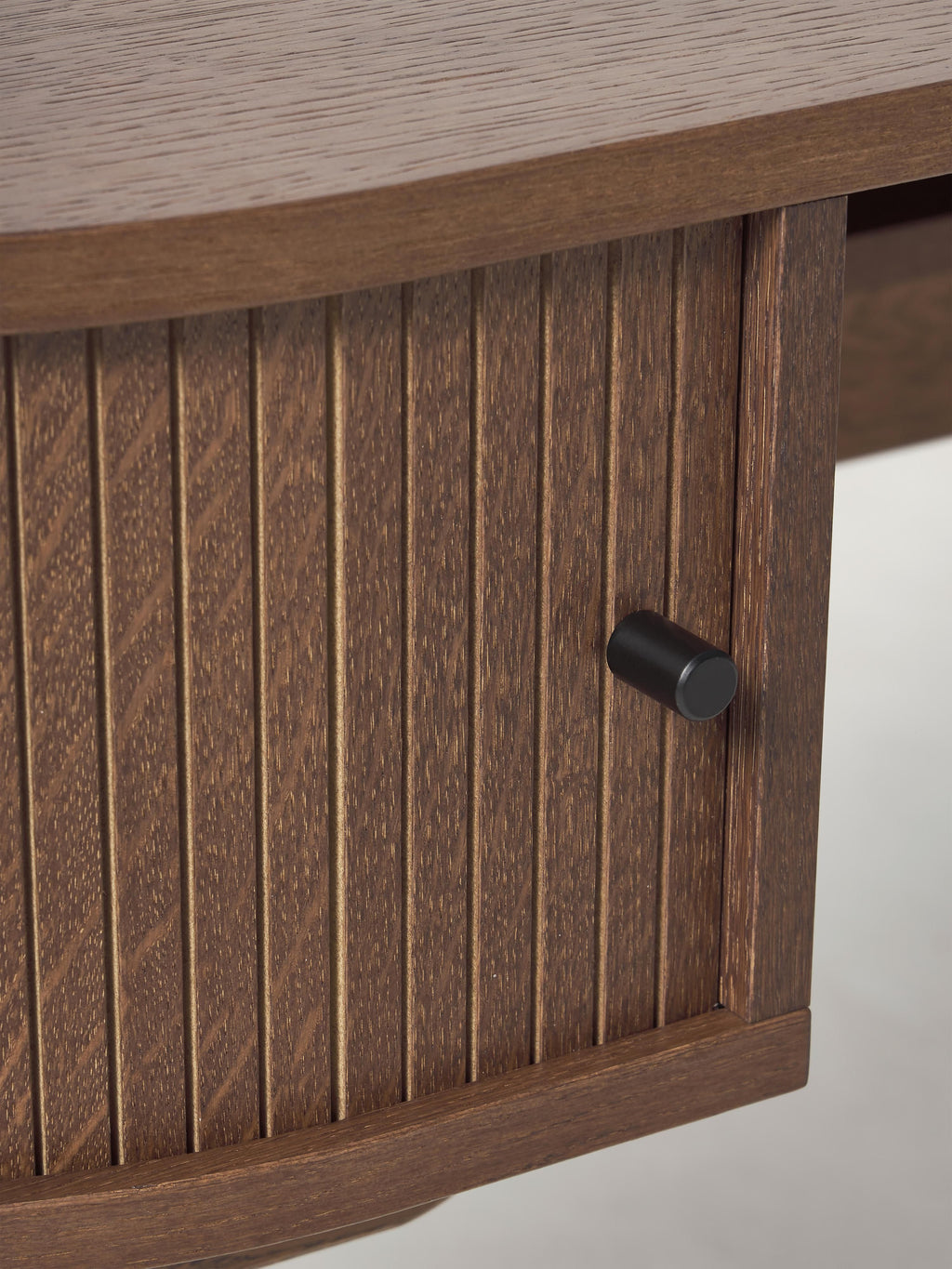 Calary Desk with Fluted Front