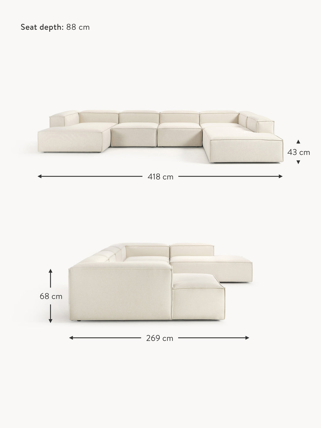 Lennon XL Modular Sofa