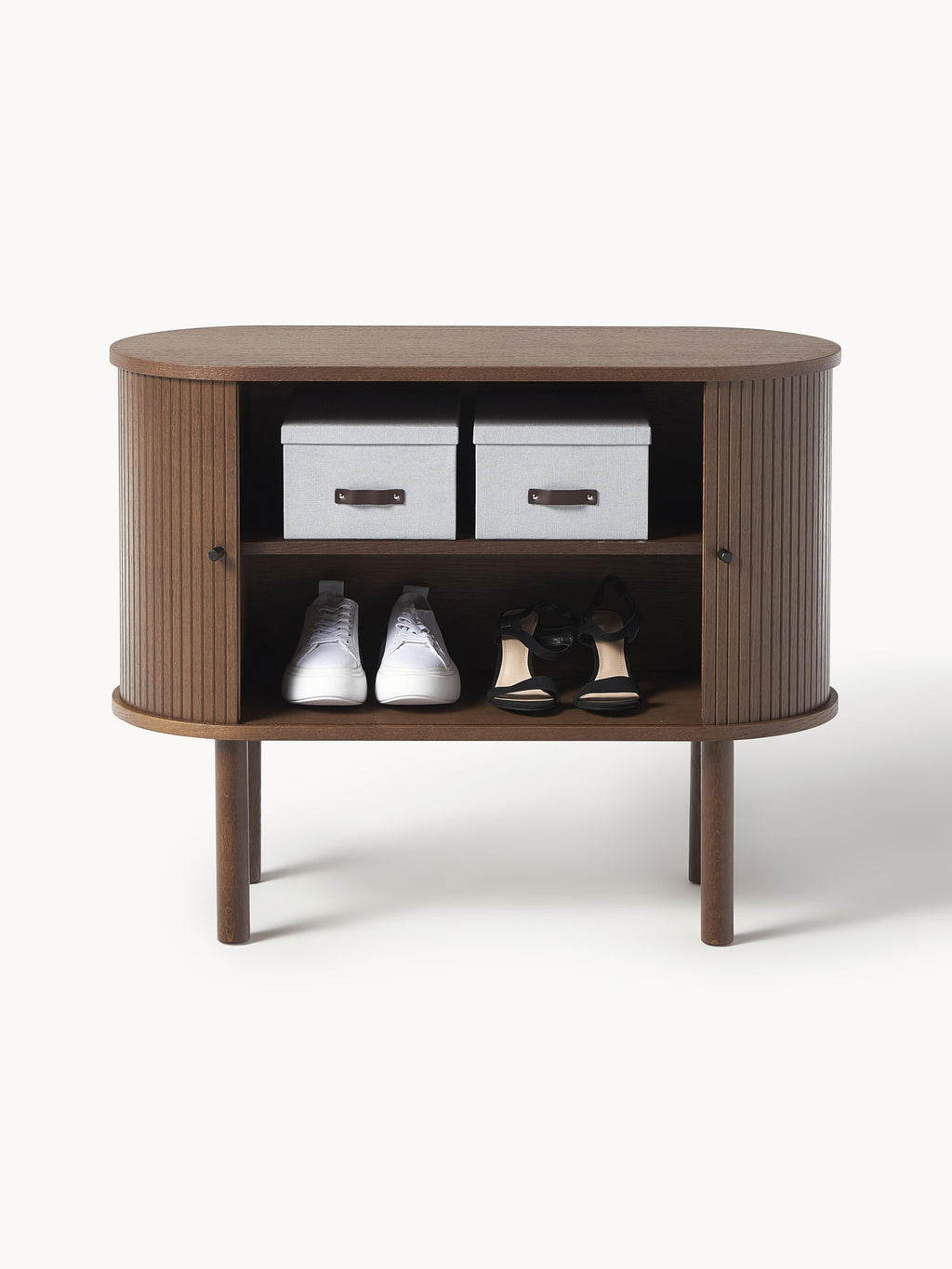 Calary Small Sideboard with Fluted Front