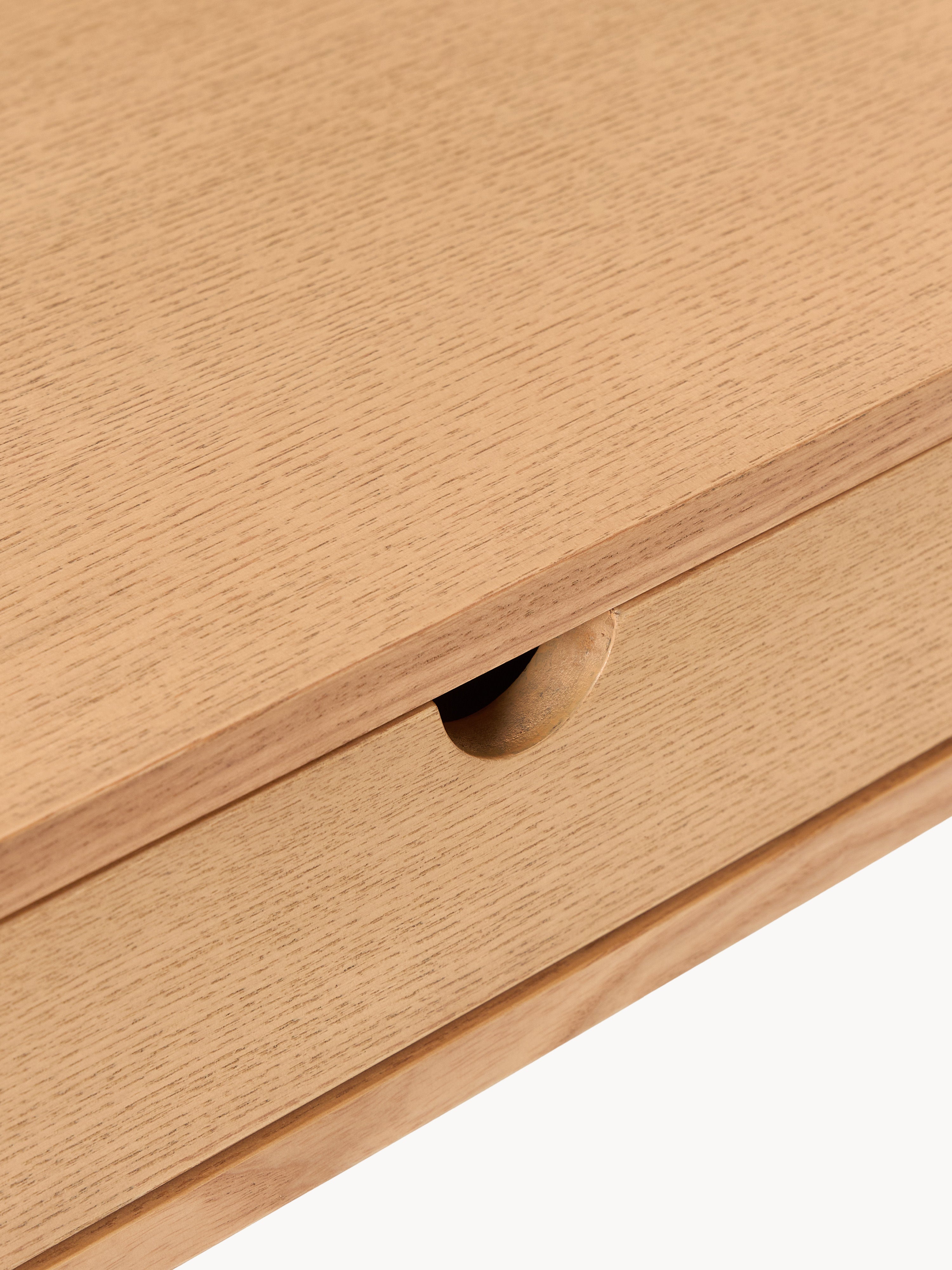 Evrak Wooden Desk with Drawers