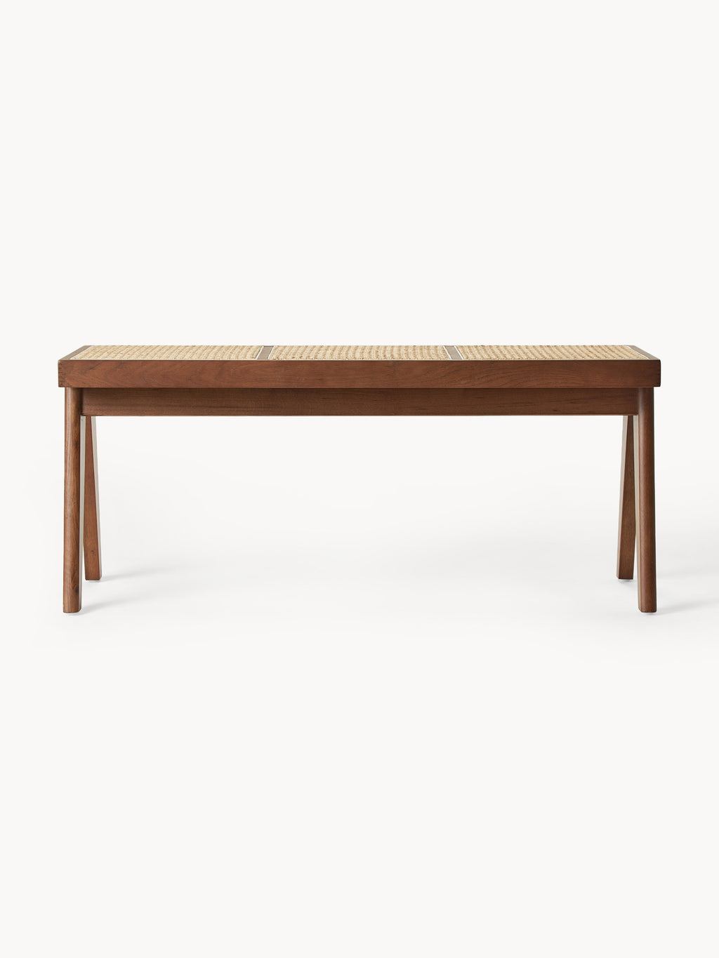 Sissi Bench with Viennese Wickerwork