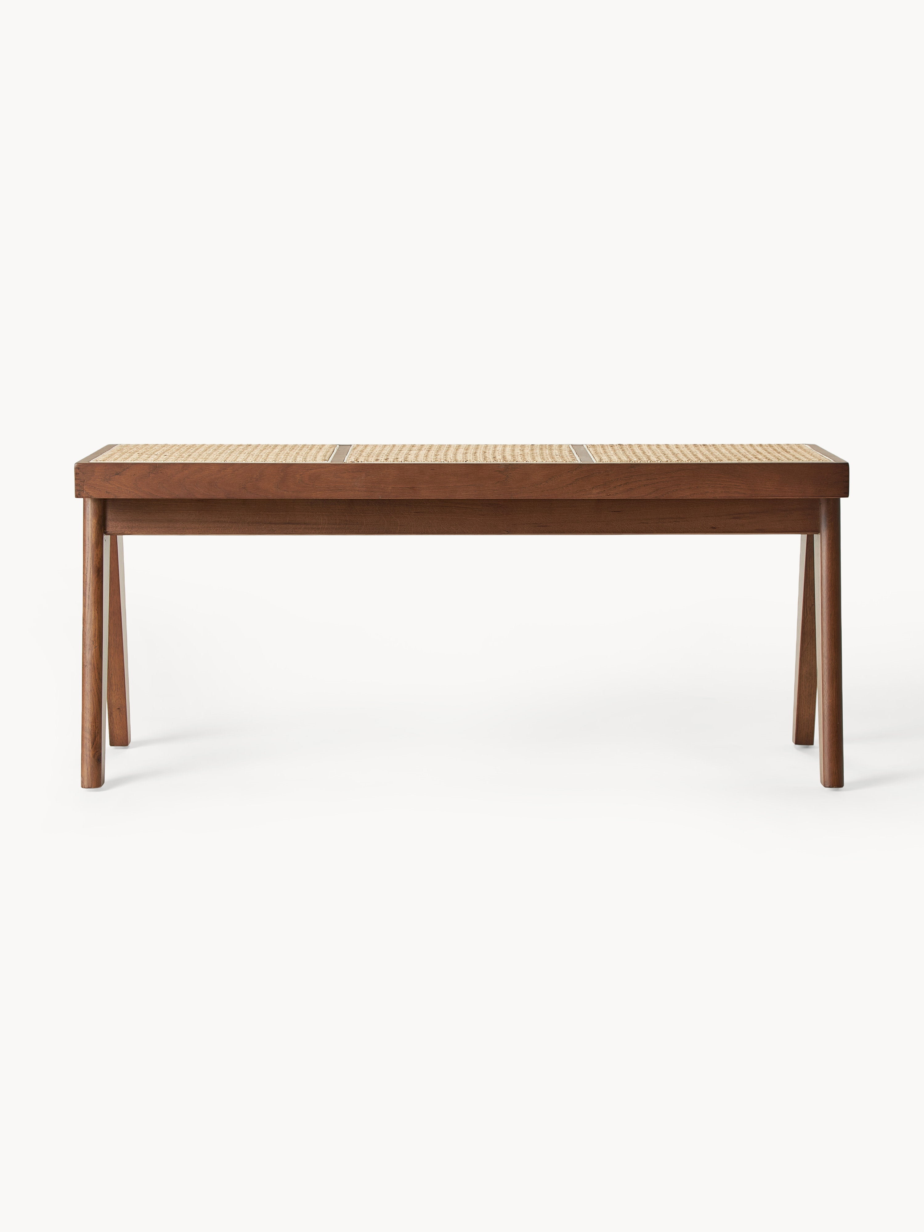 Sissi Bench with Viennese Wickerwork