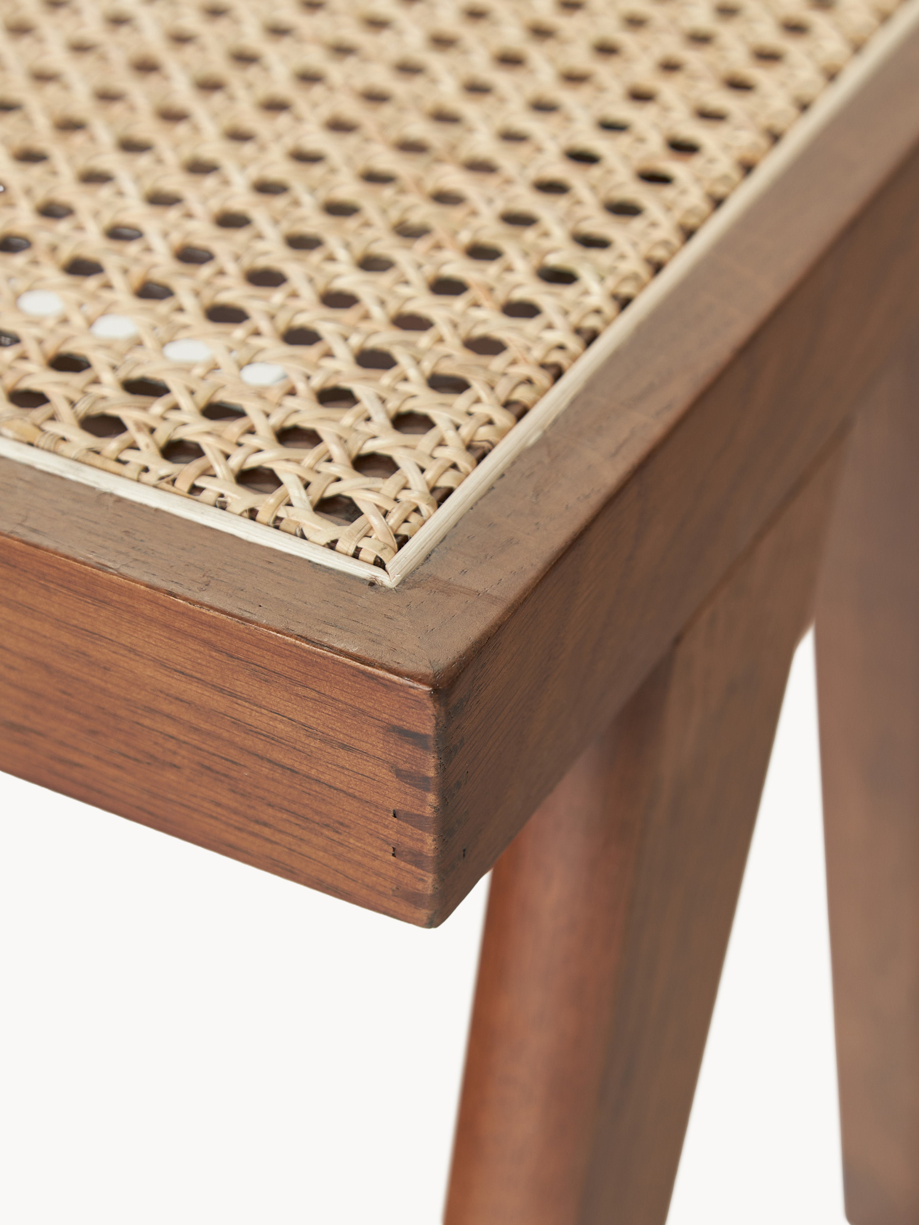 Sissi Bench with Viennese Wickerwork
