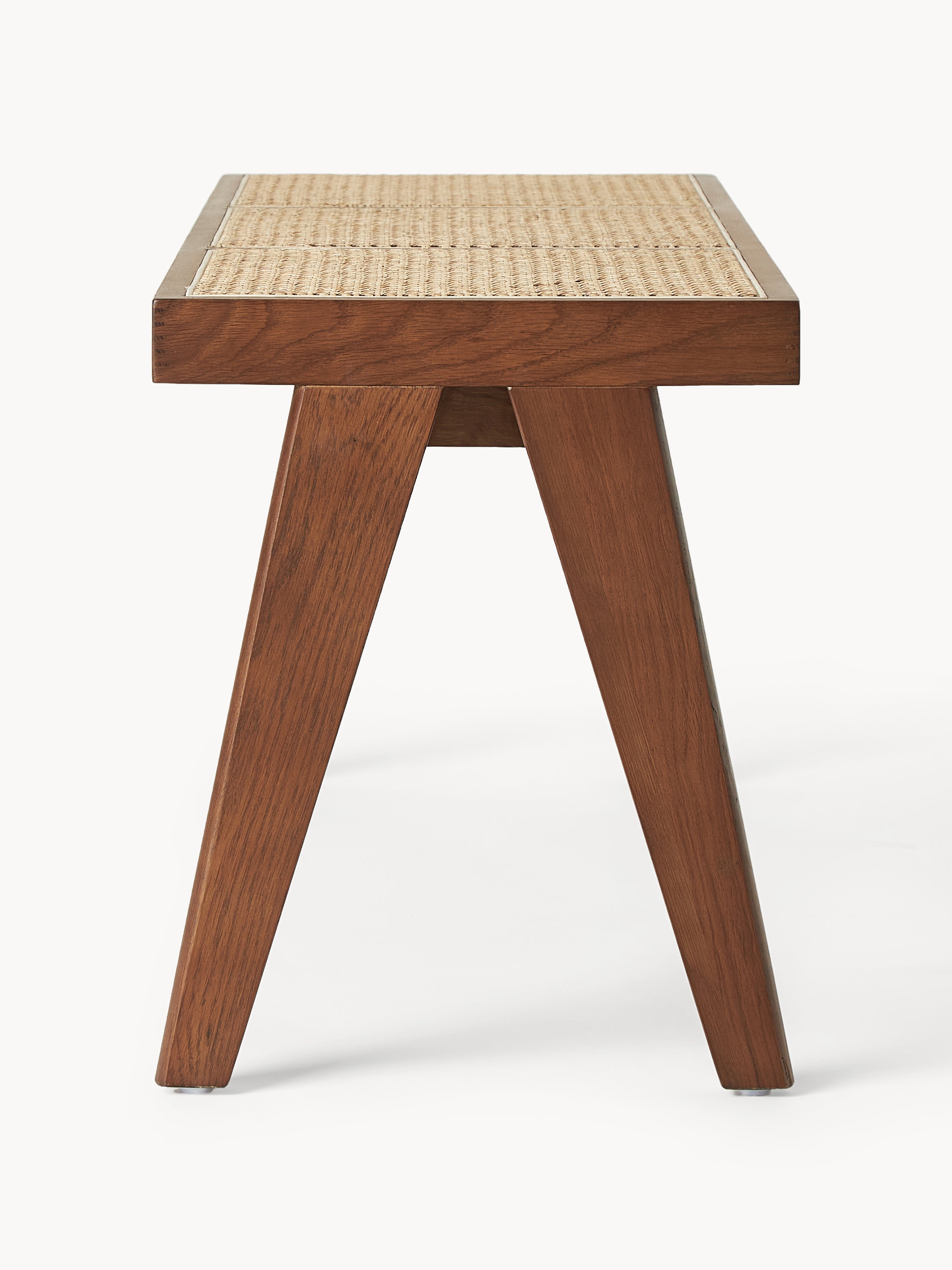 Sissi Bench with Viennese Wickerwork