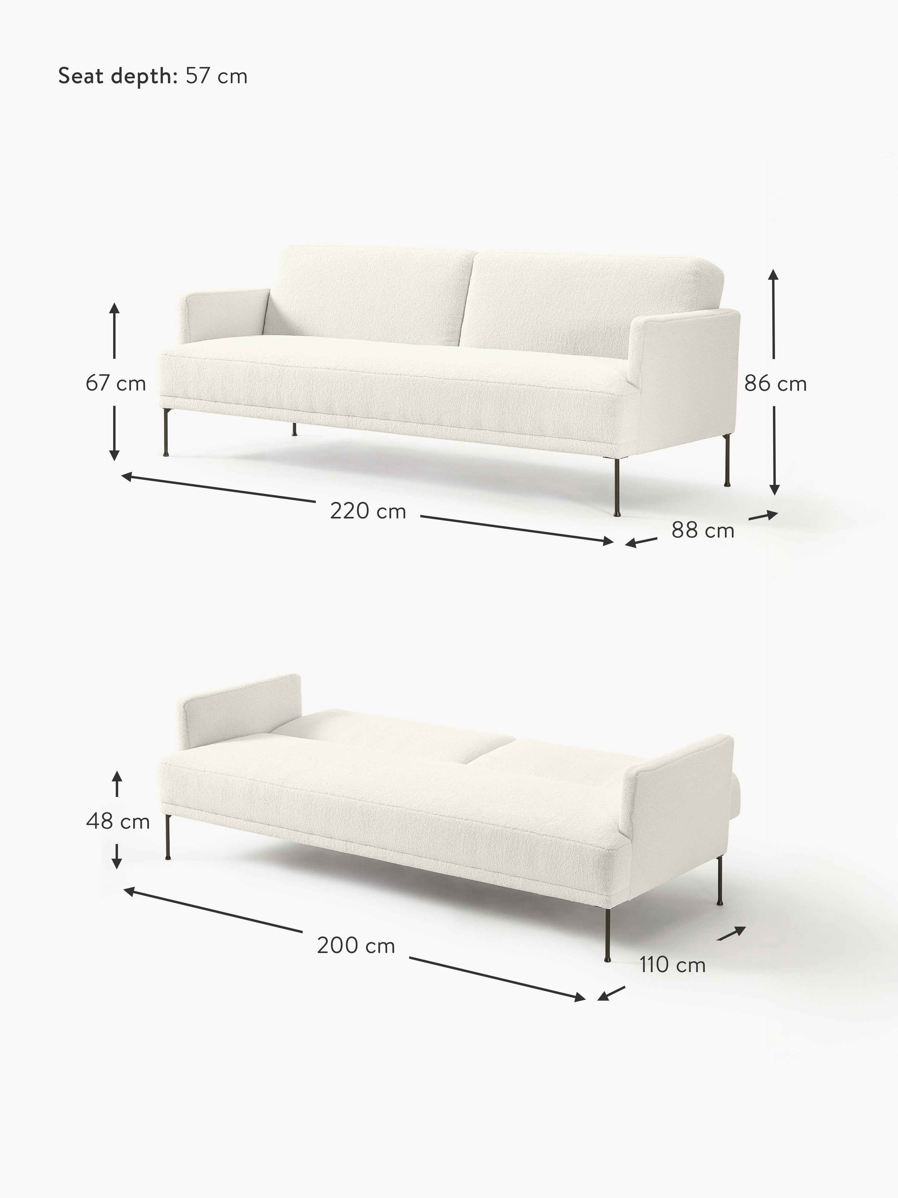 Fluente Teddy Sofa Bed (3-seater)