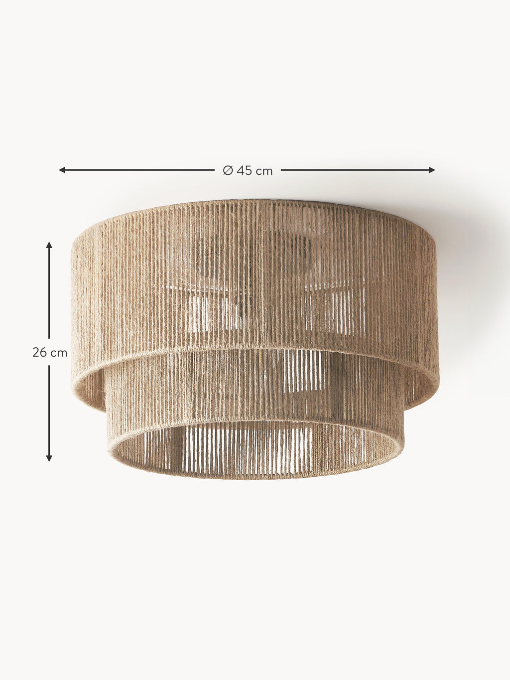 Cecillia Jute Ceiling Lamp
