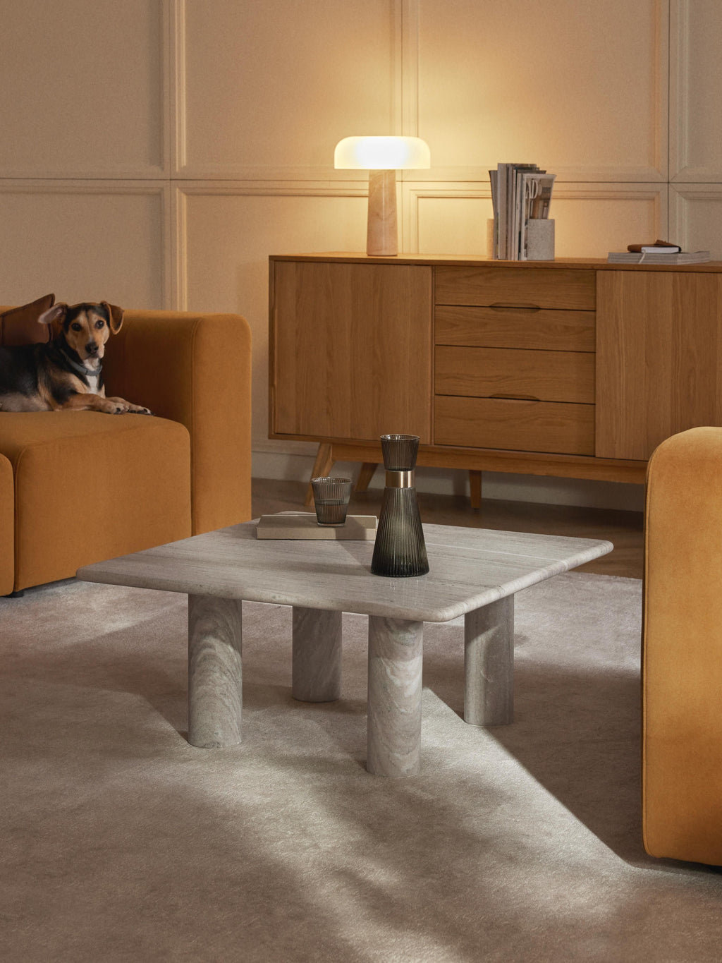 Mabel Marble Coffee Table
