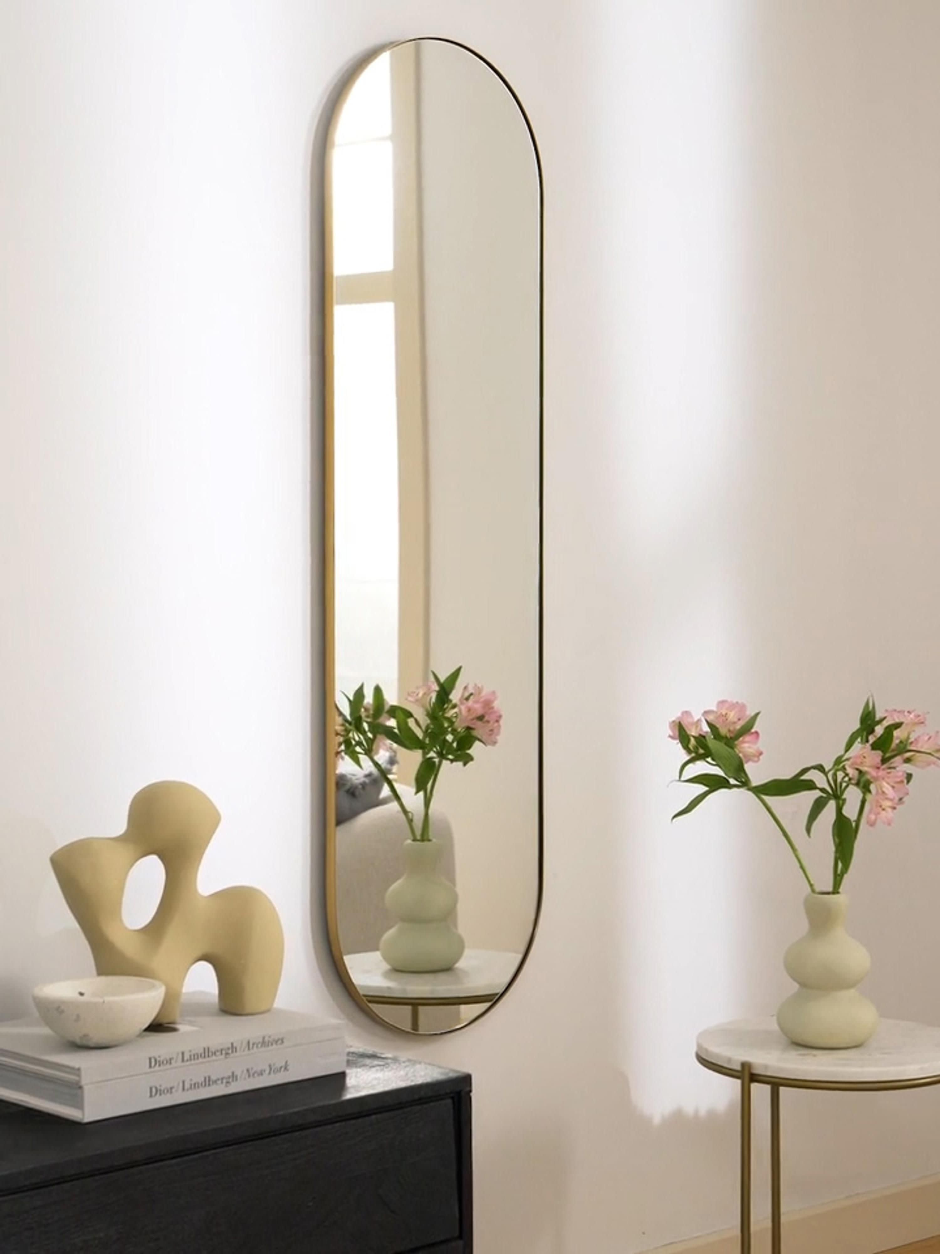 Lucia Oval Full-Length Wall Mirror
