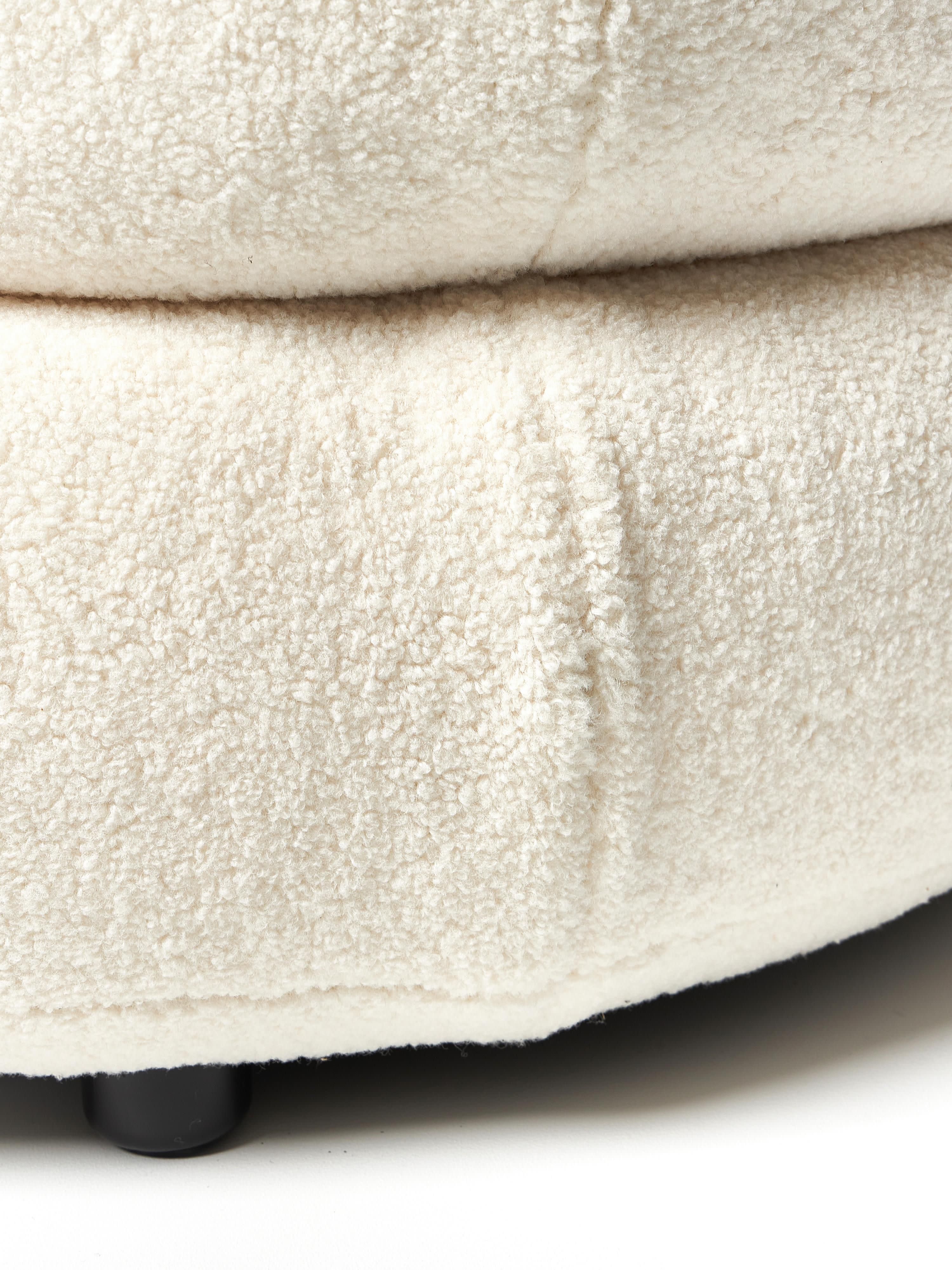 Alba XL Teddy Ottoman