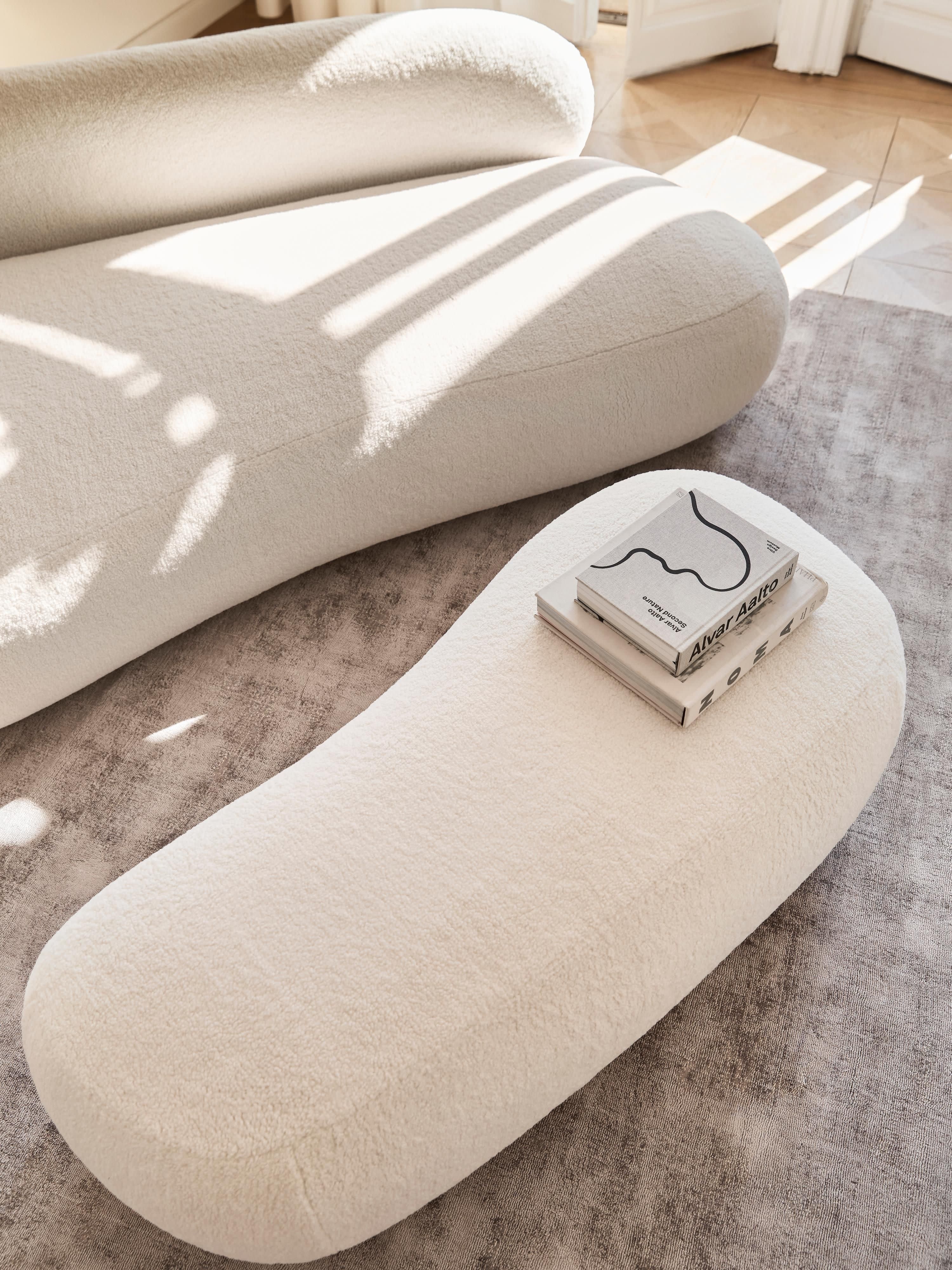 Alba XL Teddy Ottoman
