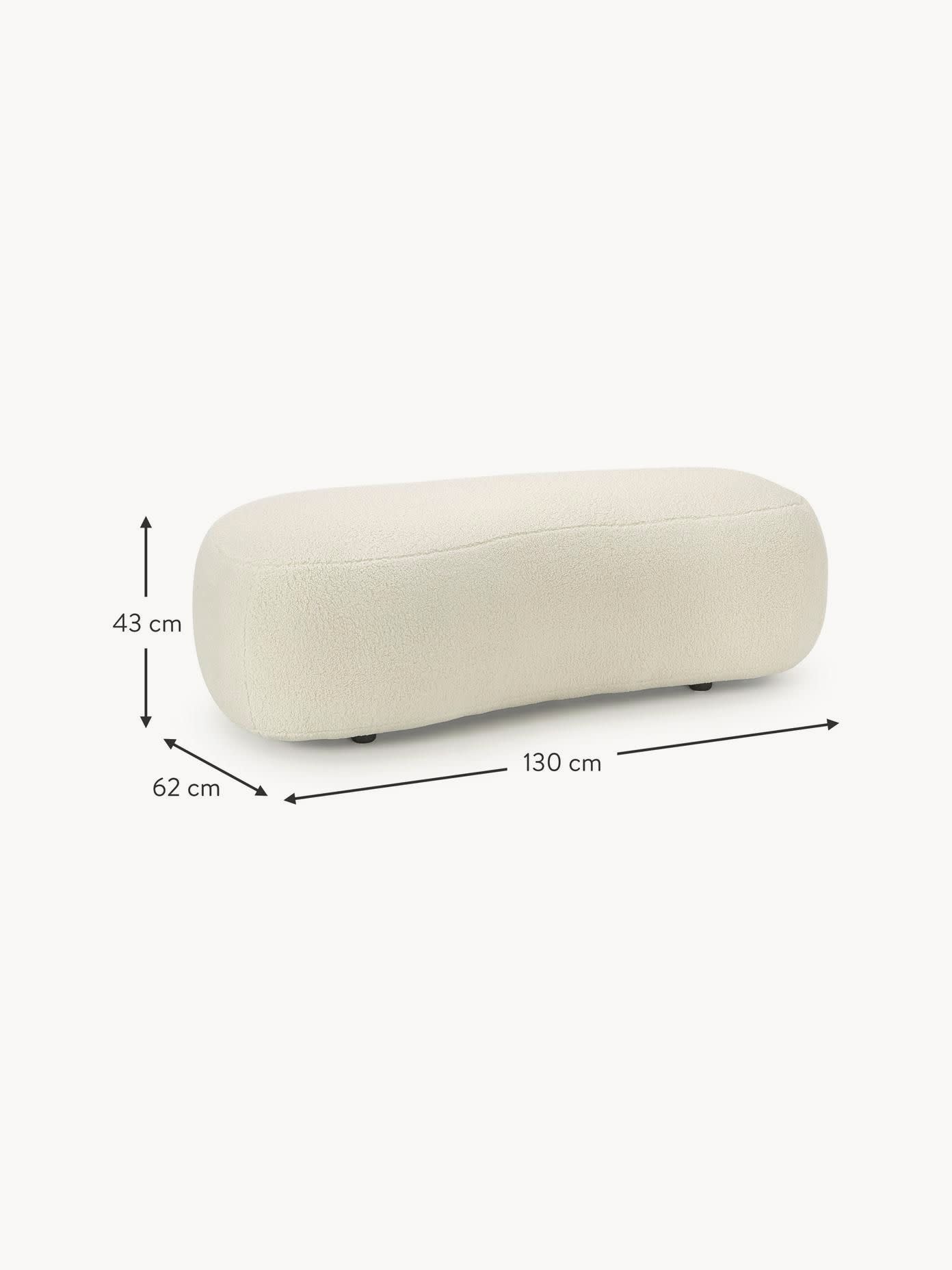 Alba XL Teddy Ottoman