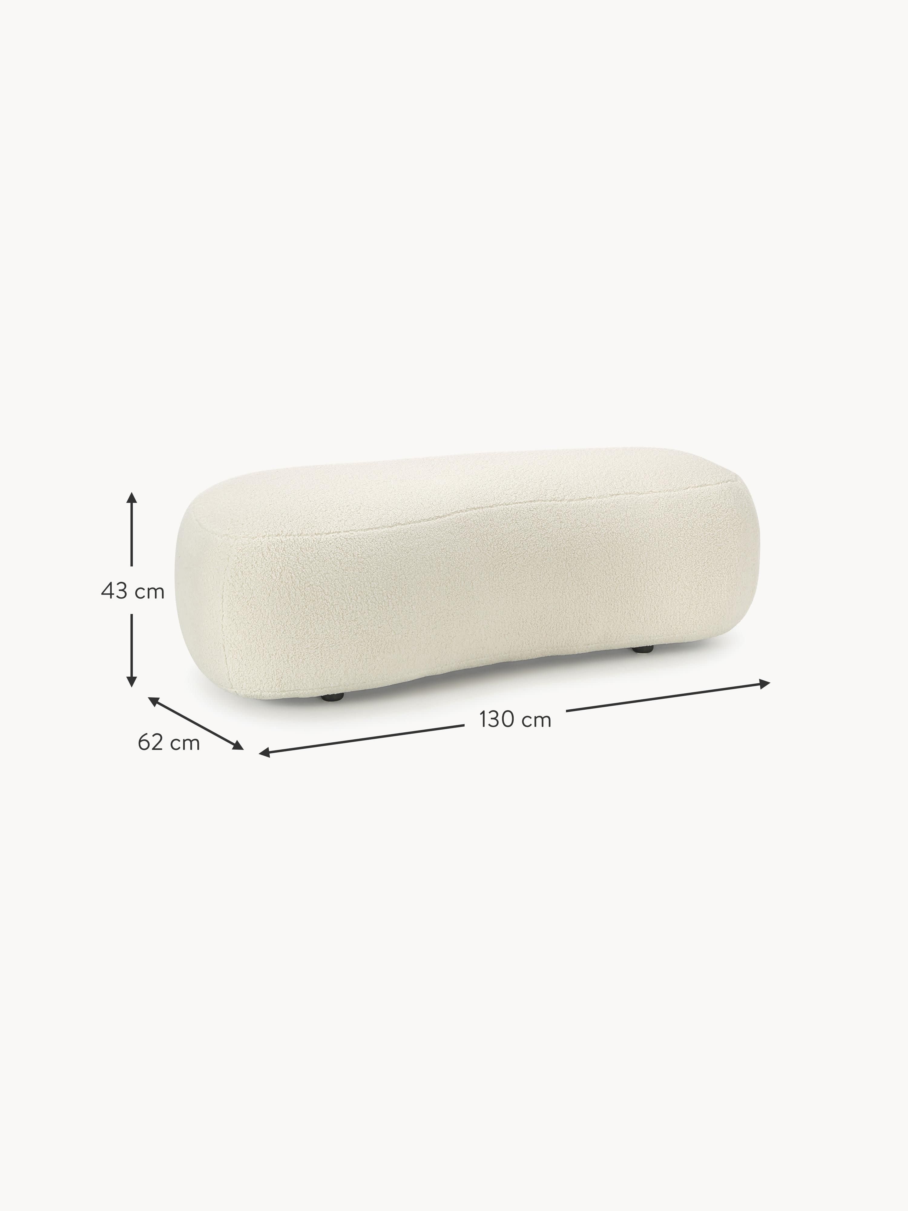 Alba XL Teddy Ottoman