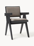 Gallery image 1 - Upholstered Dining Chair Sissi with Armrests