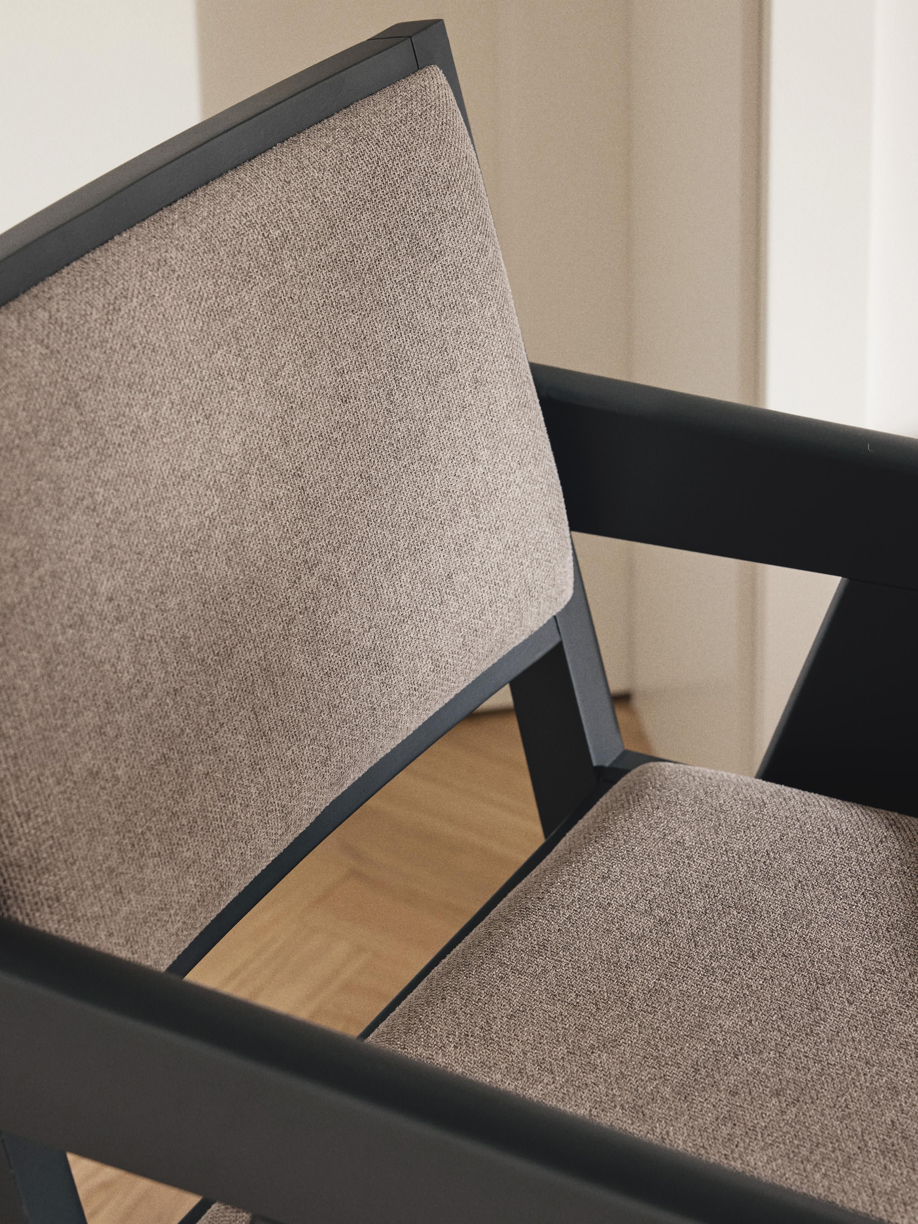Sissi Upholstered Dining Chair with Armrests