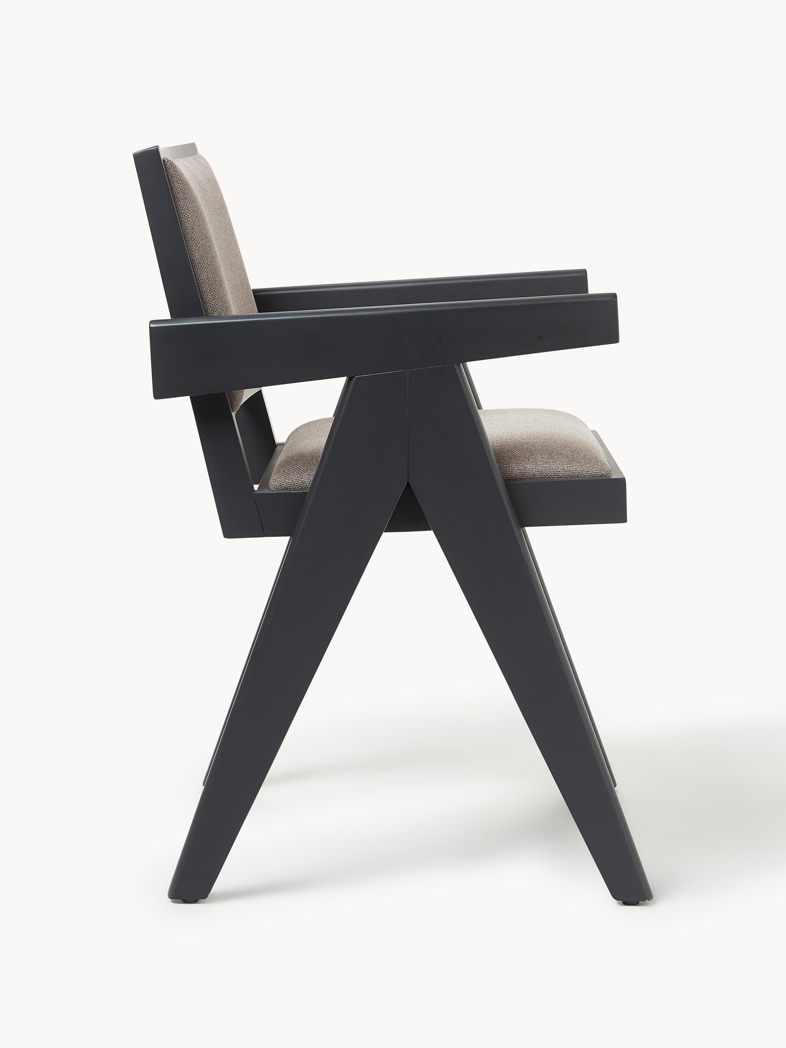 Sissi Upholstered Dining Chair with Armrests