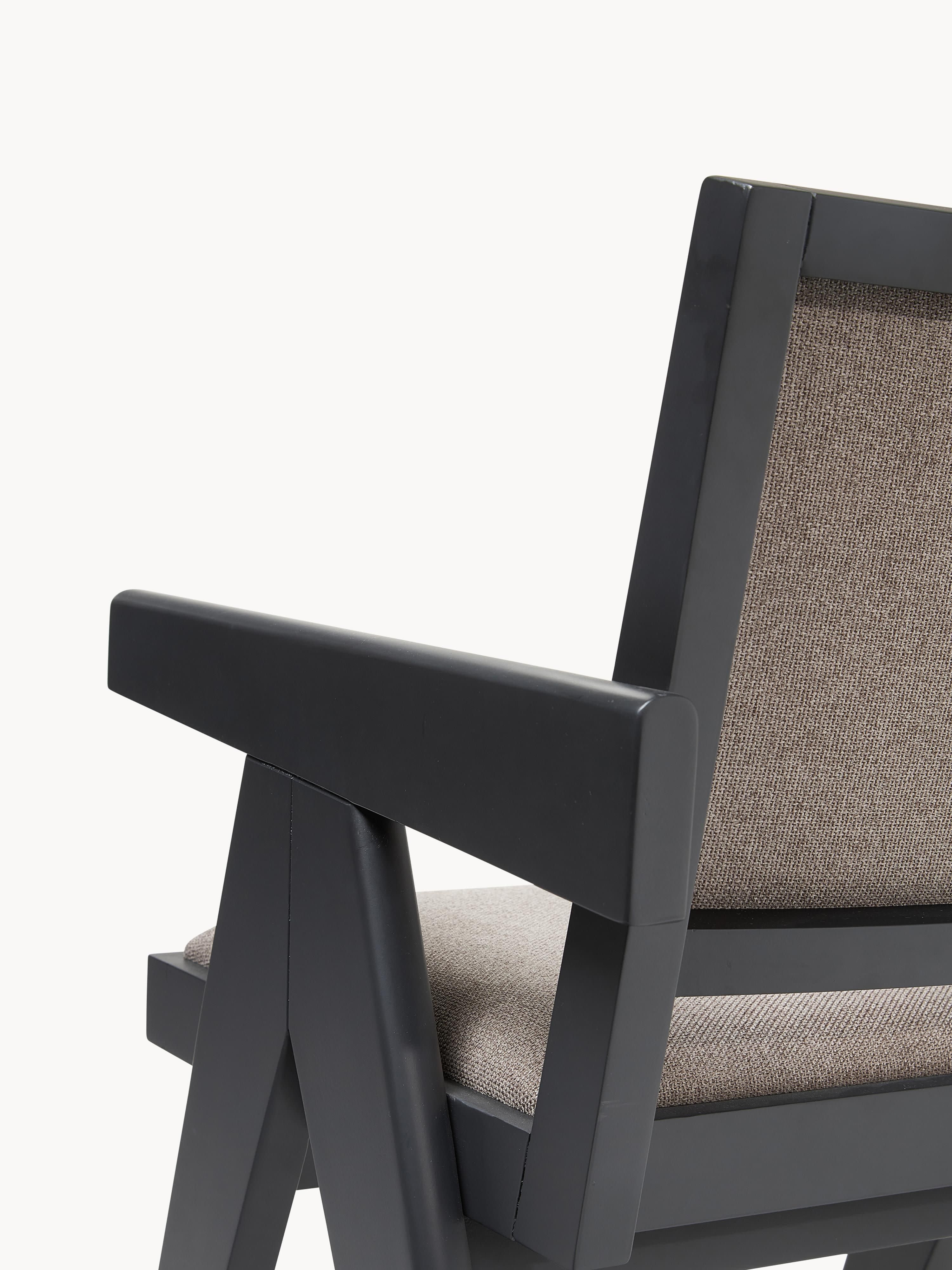 Sissi Upholstered Dining Chair with Armrests