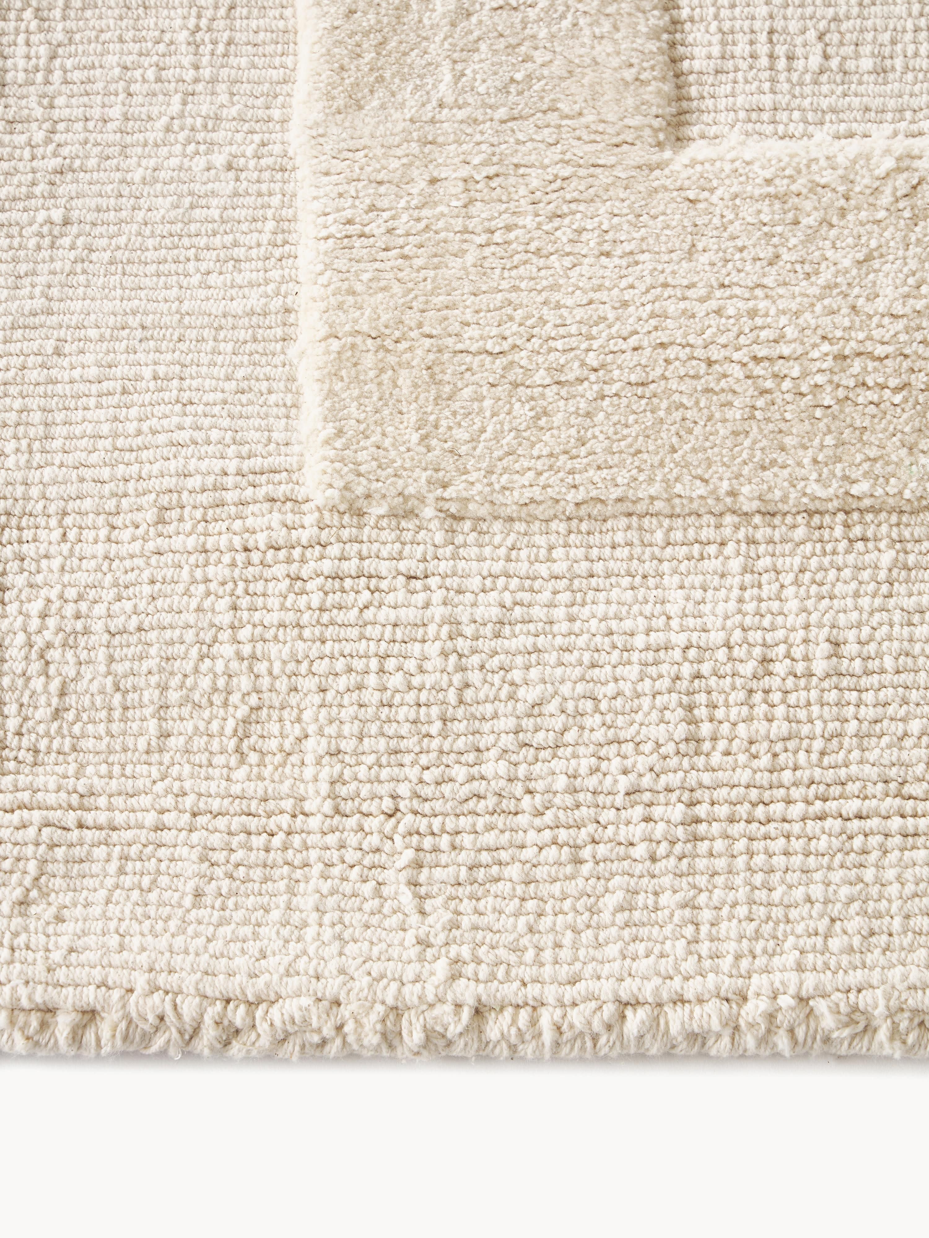 Dania Hand-Woven High-Low Cotton Rug