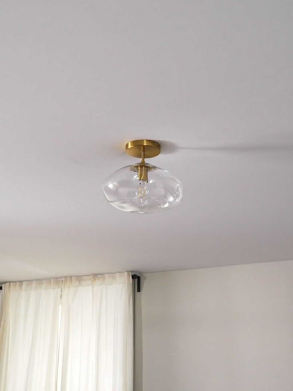 Amora Glass Ceiling Lamp