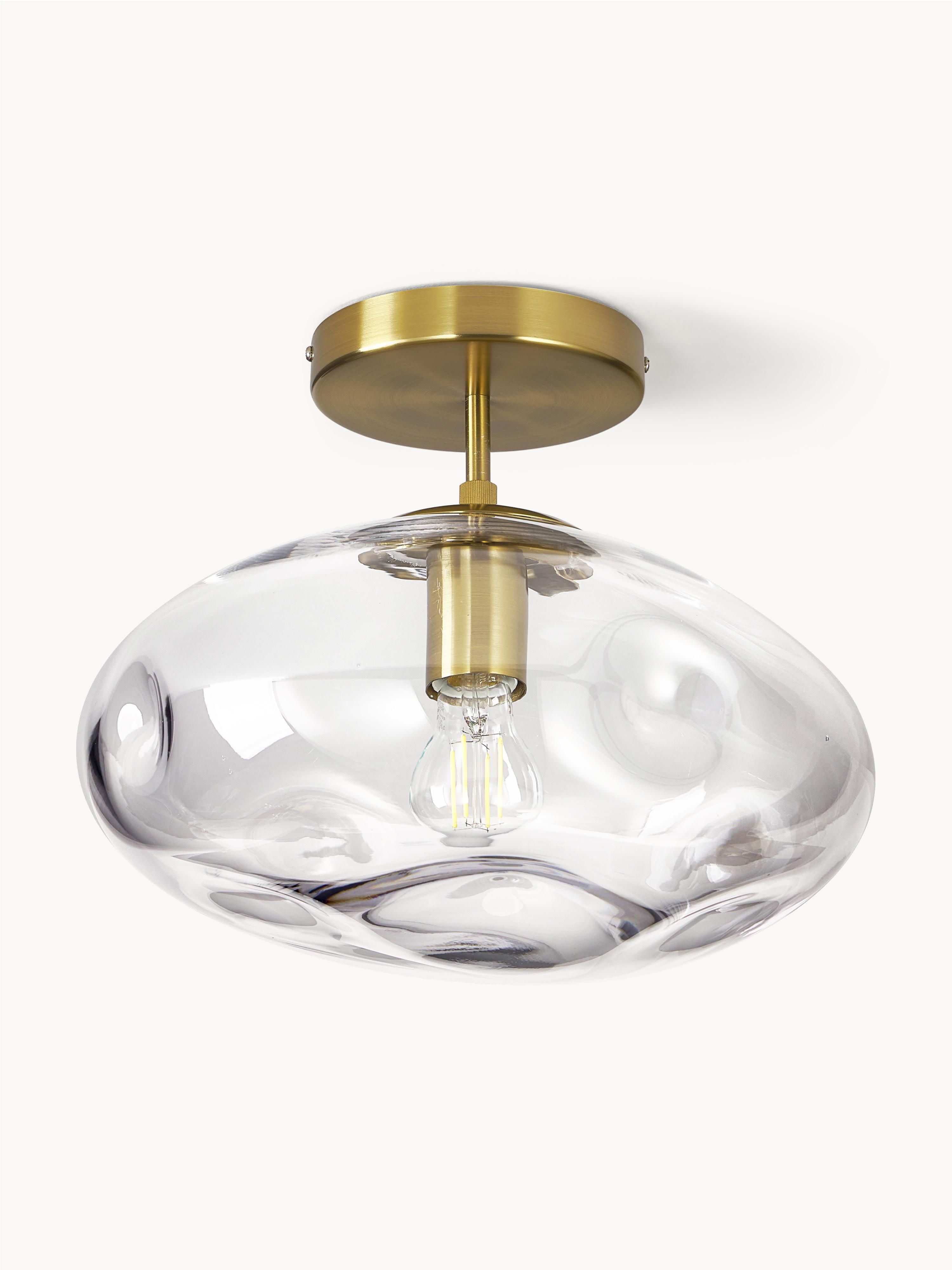 Gallery image 1 - Glass Ceiling Lamp Amora