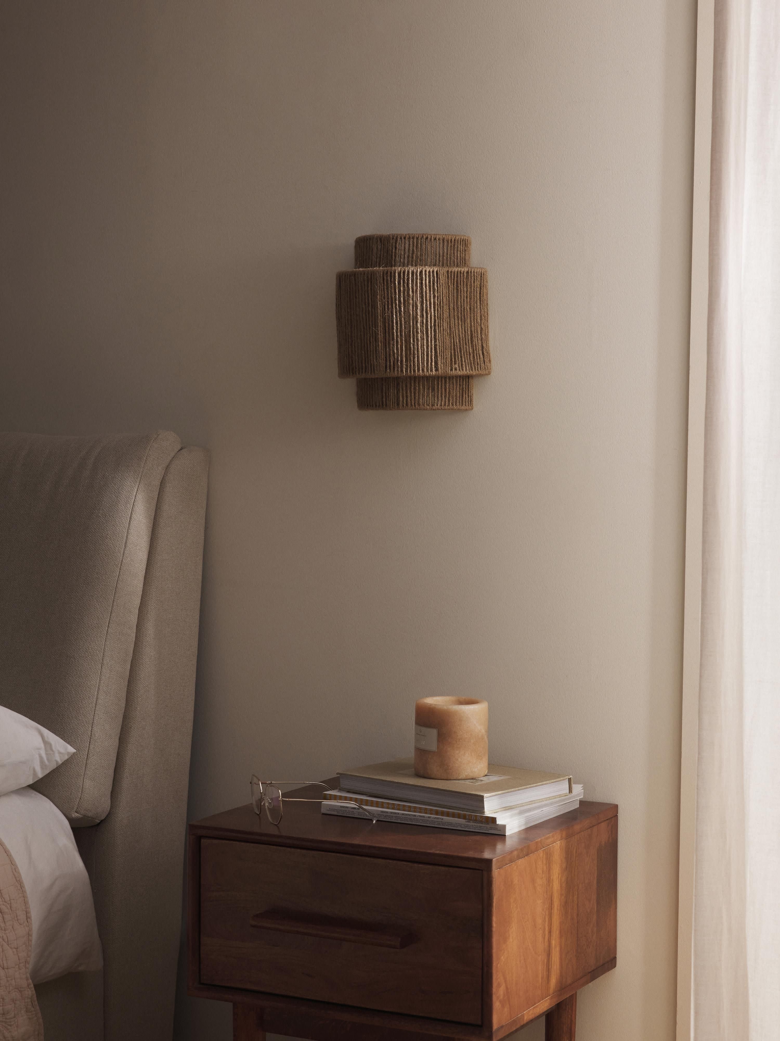 Cecillia Jute Wall Lamp