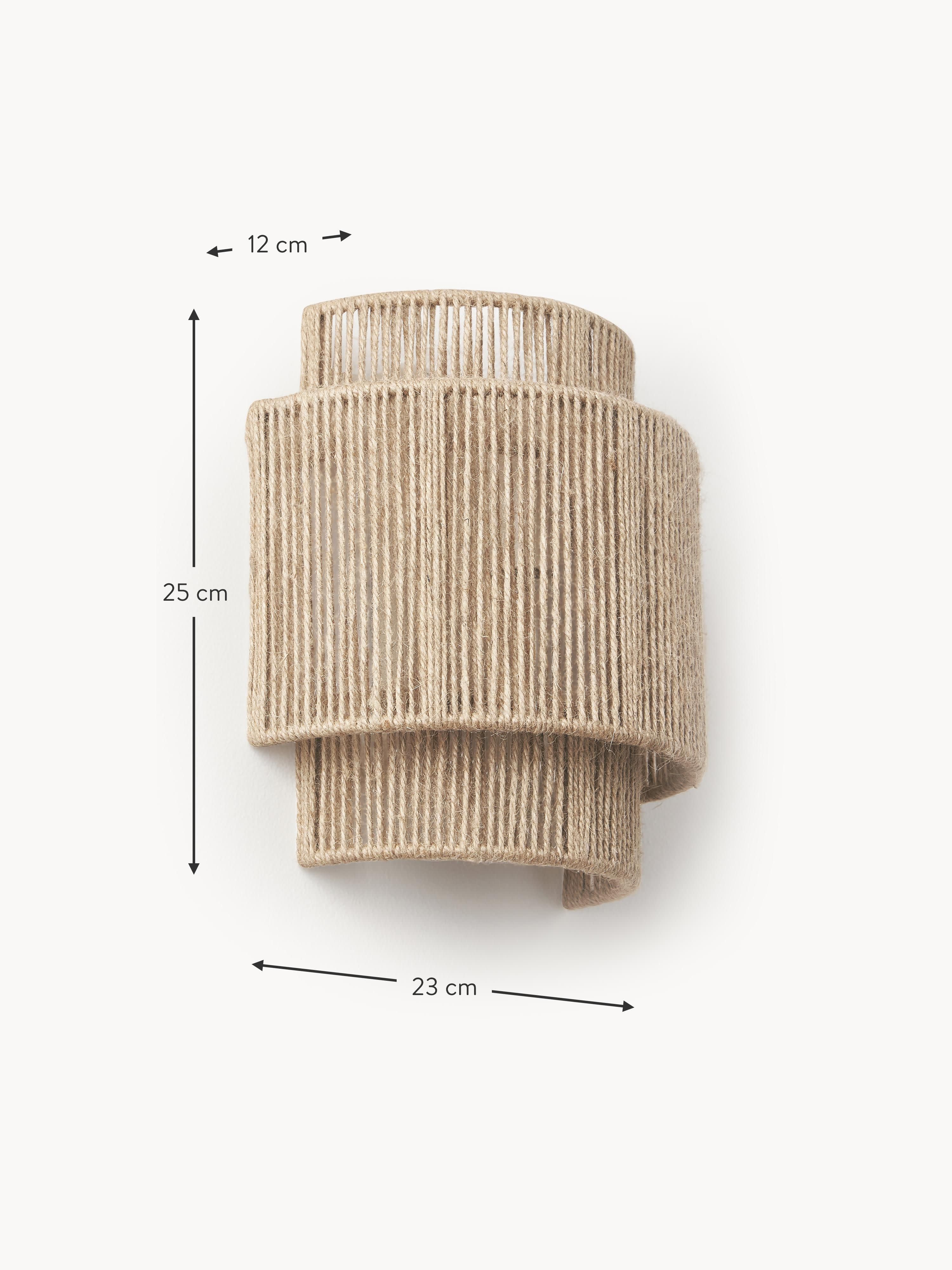 Cecillia Jute Wall Lamp
