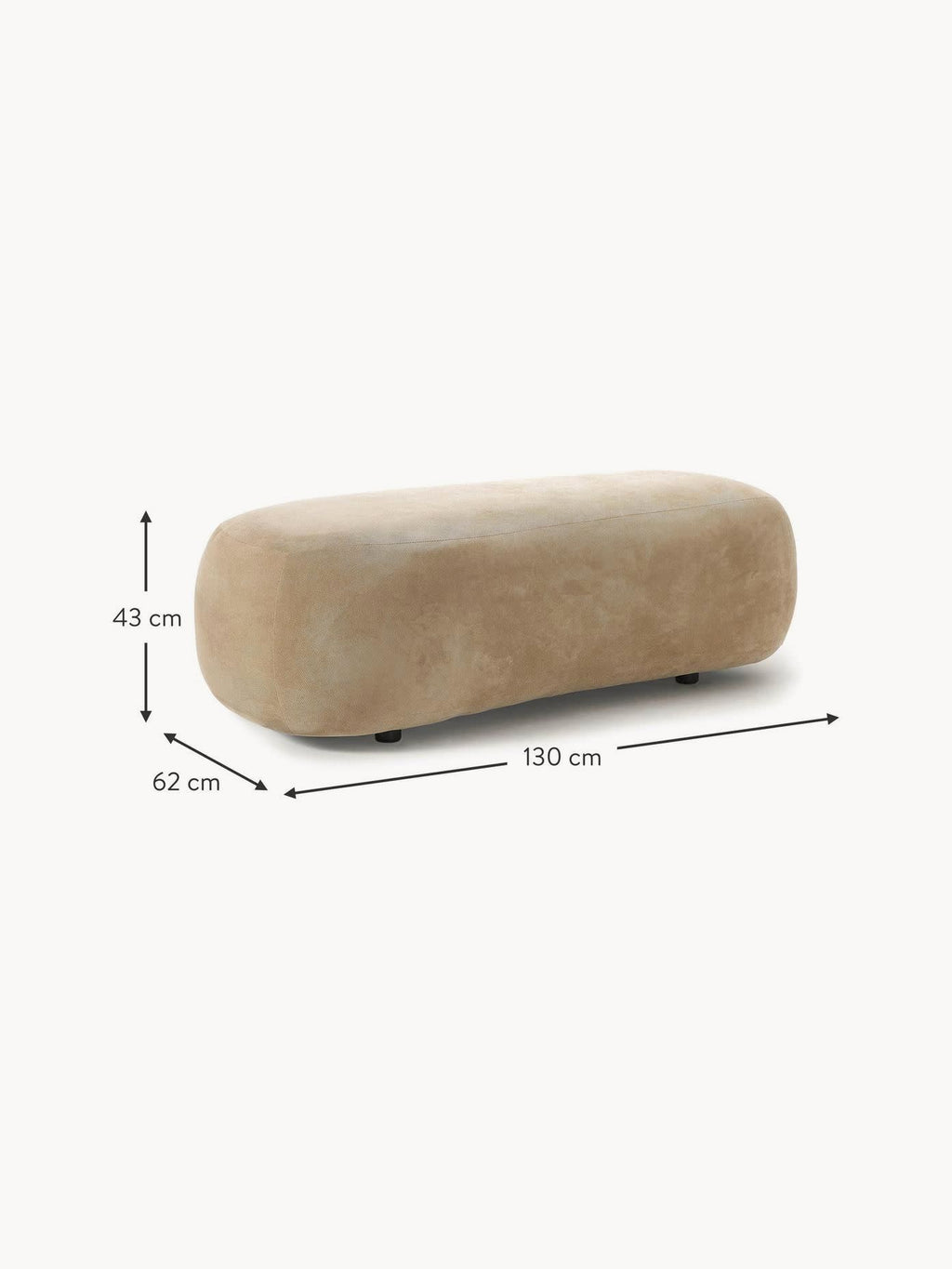 Alba XL Ottoman