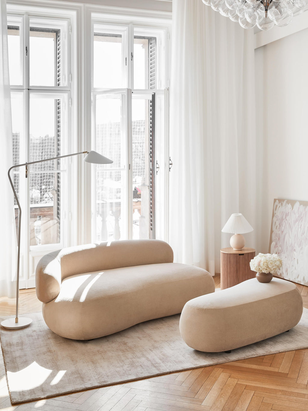 Alba XL Ottoman