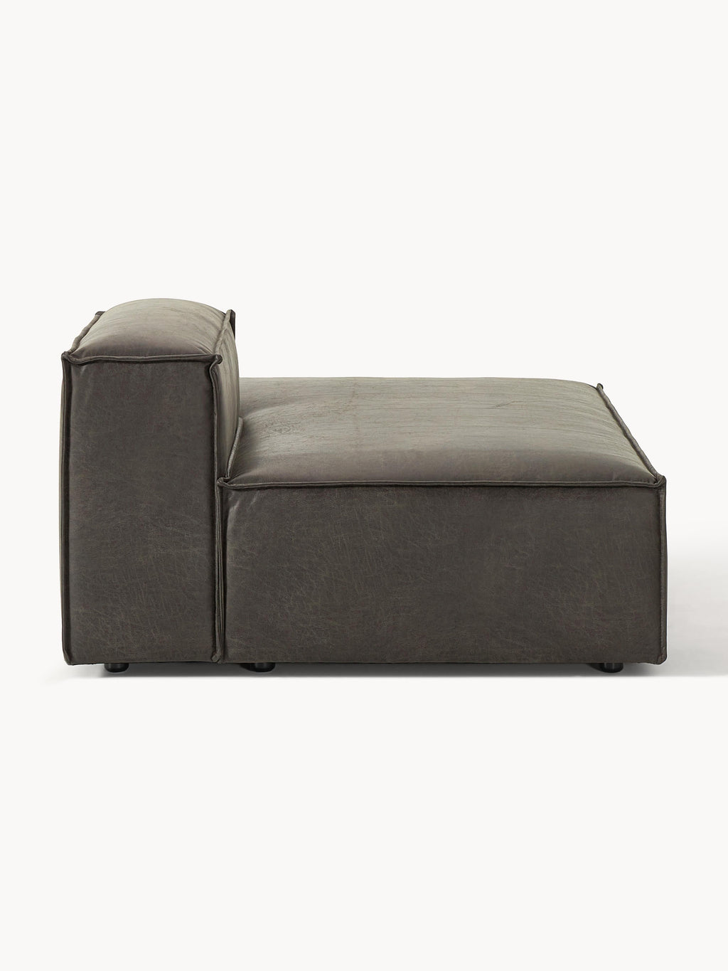 Lennon Leather Chaise Module