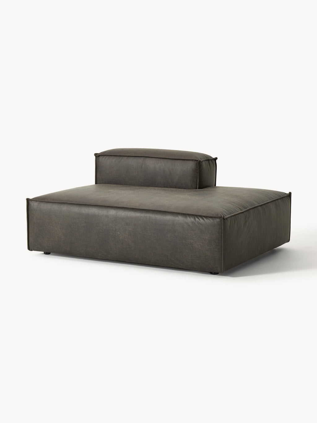 Lennon Leather Chaise Module