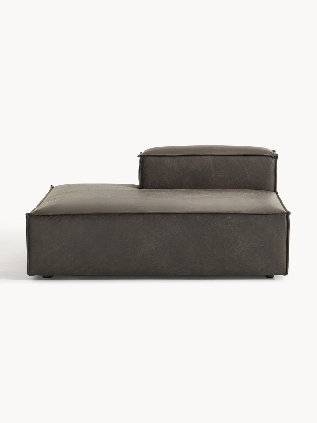 Lennon Leather Chaise Module