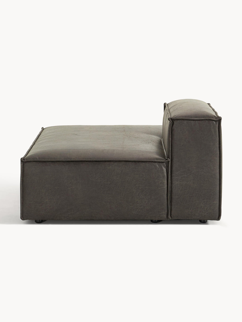 Lennon Leather Chaise Module