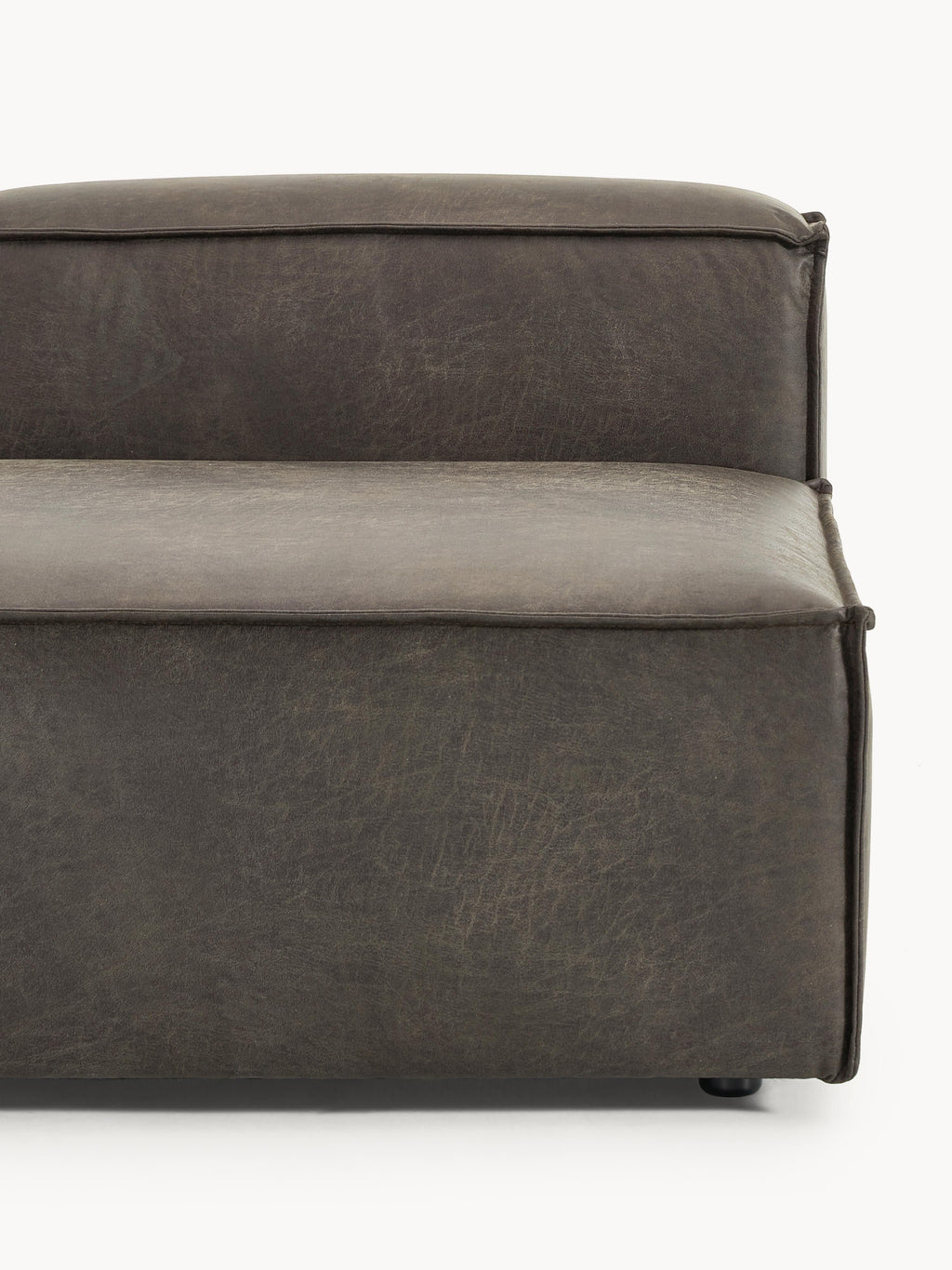 Lennon Leather Chaise Module