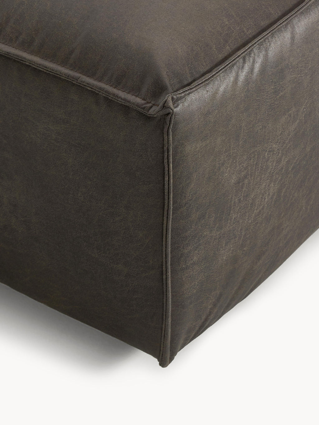 Lennon Leather Chaise Module
