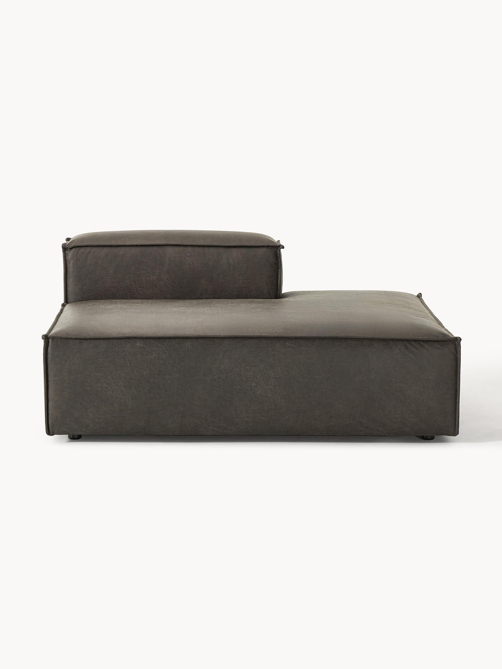Lennon Leather Chaise Module
