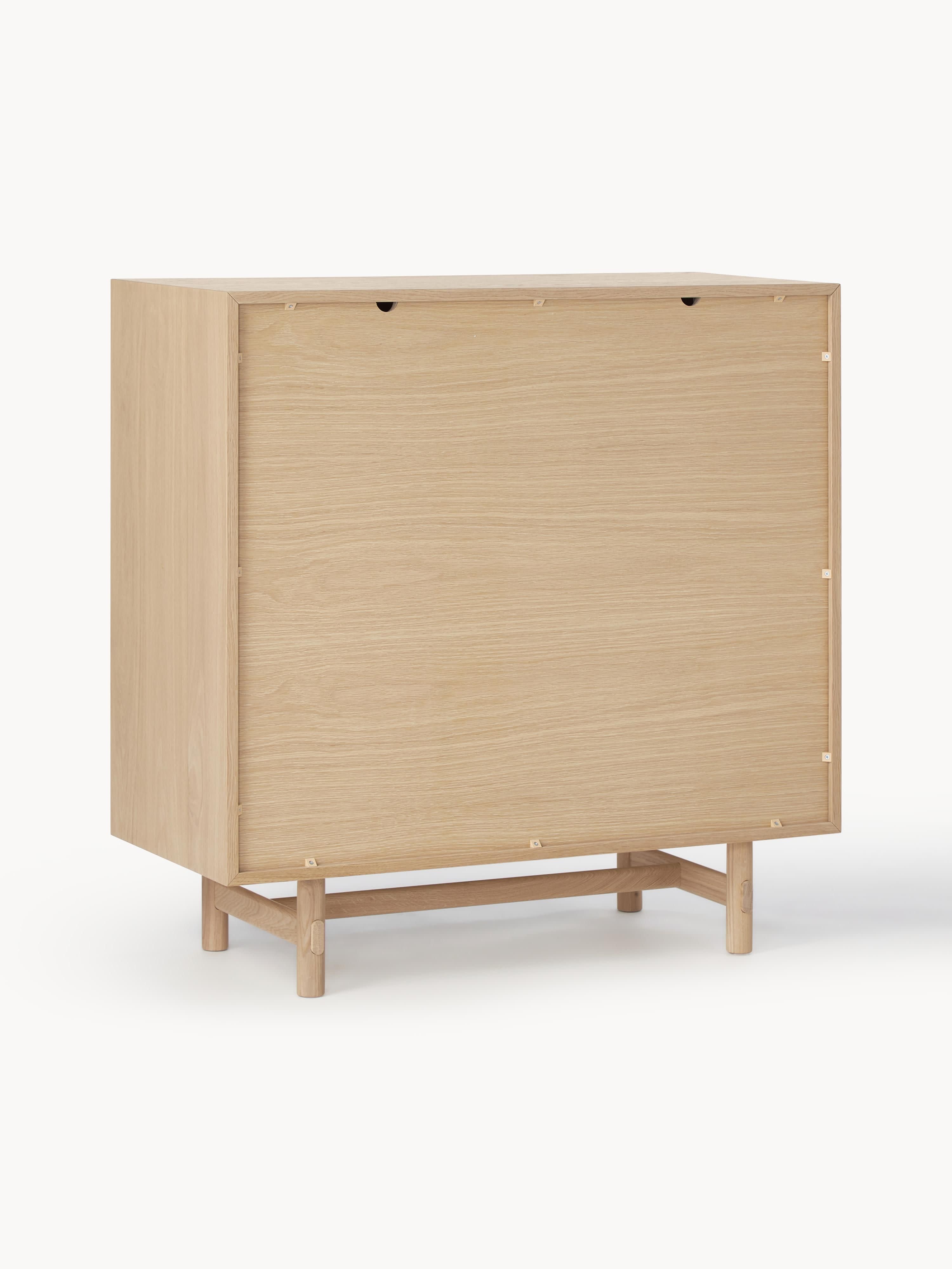 Diana Oak Wood Chest of Drawers