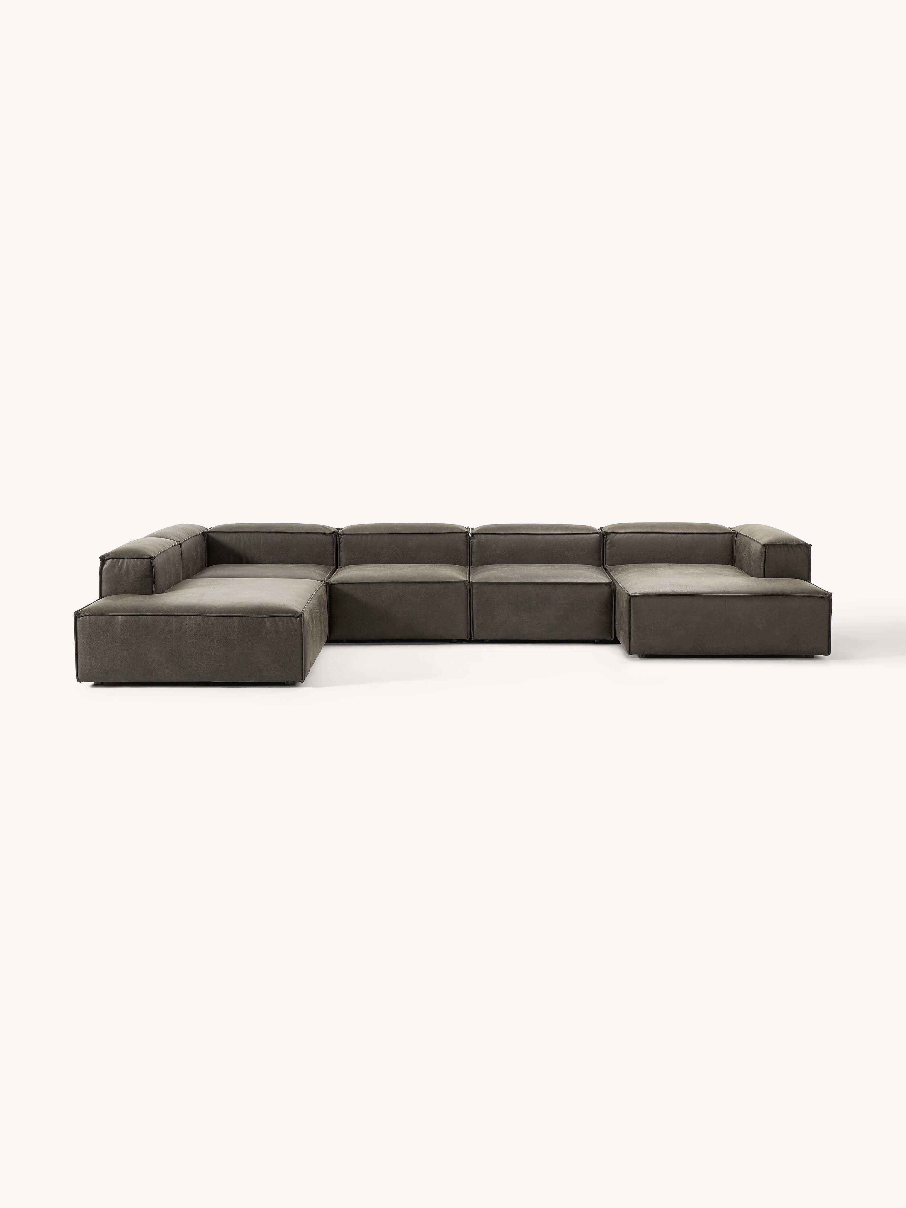 Lennon XL Leather Modular Sofa