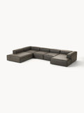 Gallery image 1 - XL Leather Modular Sofa Lennon