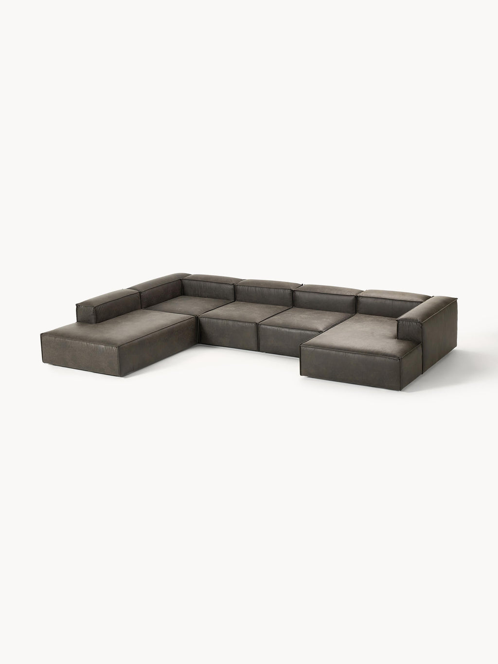 Lennon XL Leather Modular Sofa