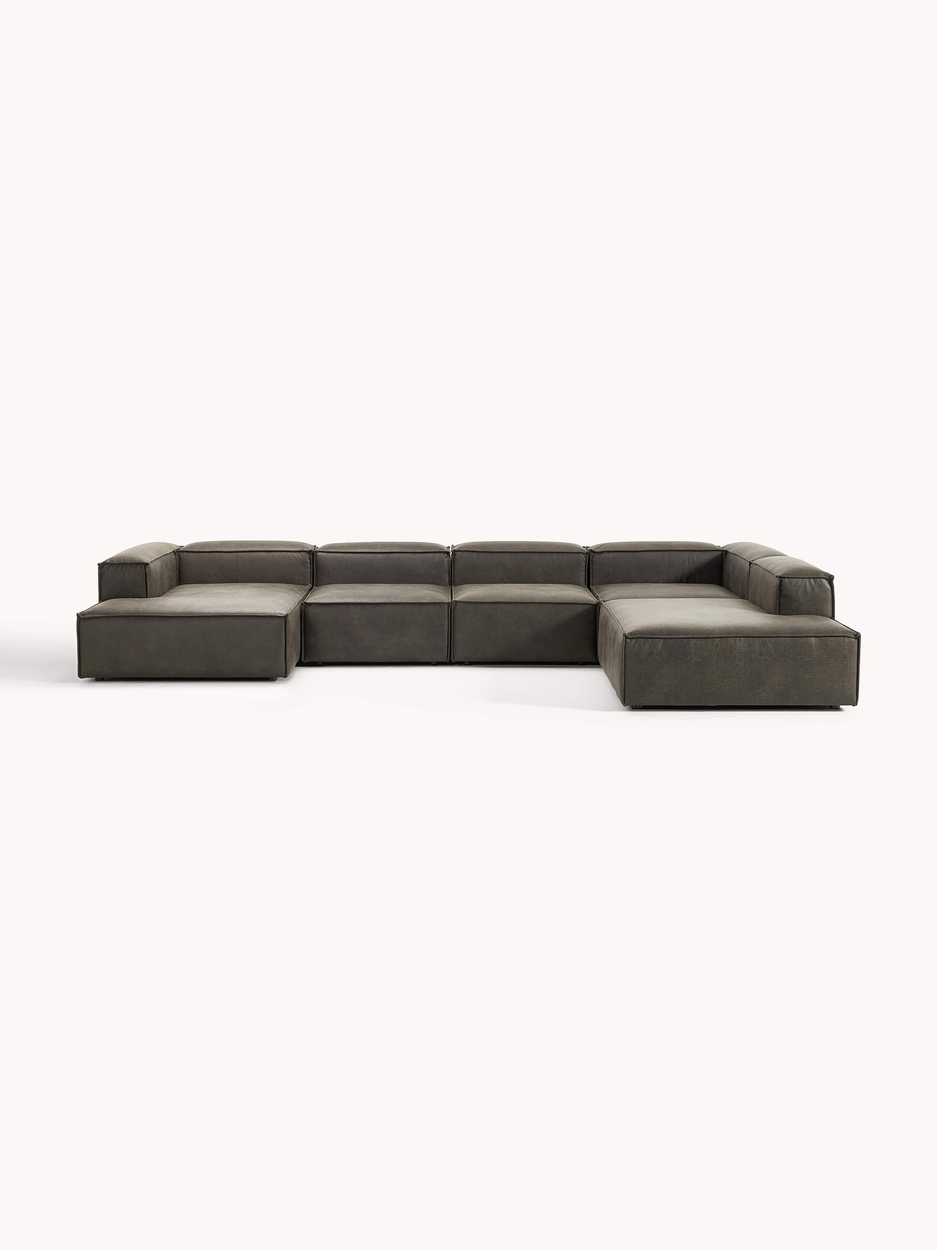 Lennon XL Leather Modular Sofa