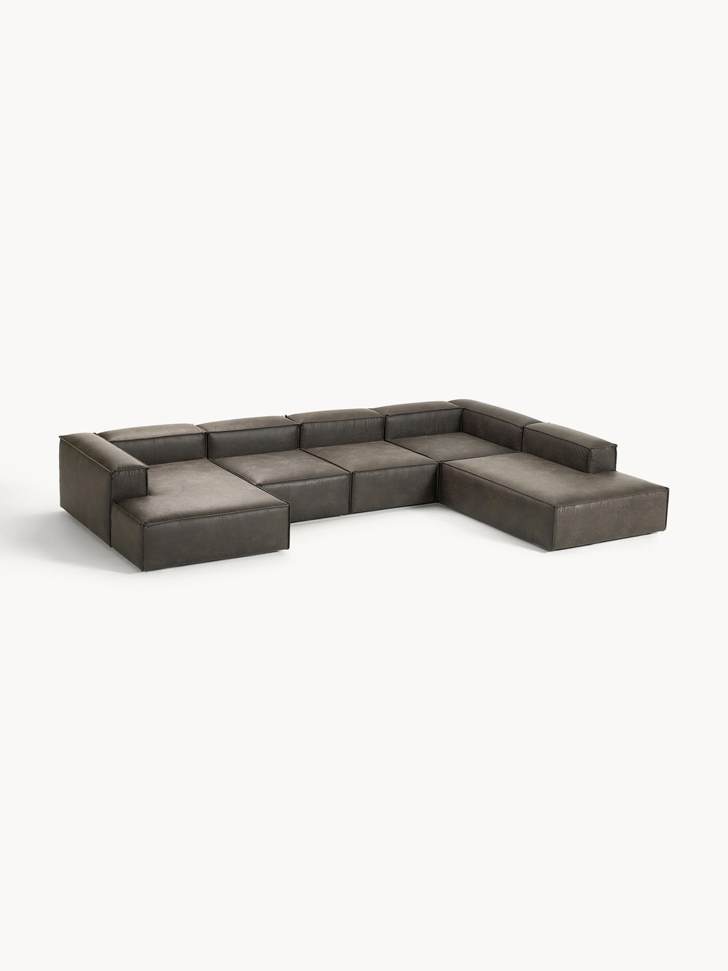 Lennon XL Leather Modular Sofa