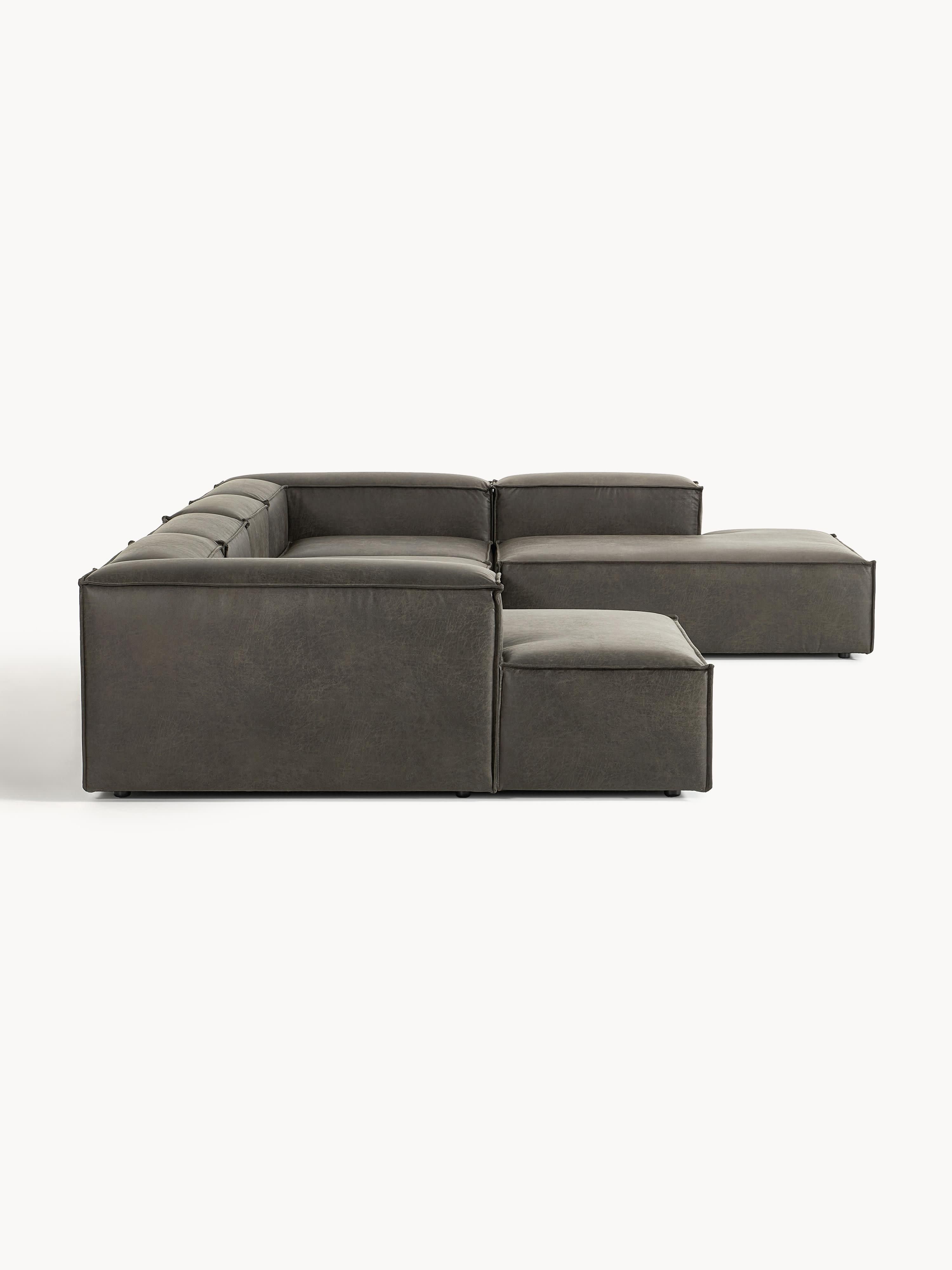 Lennon XL Leather Modular Sofa
